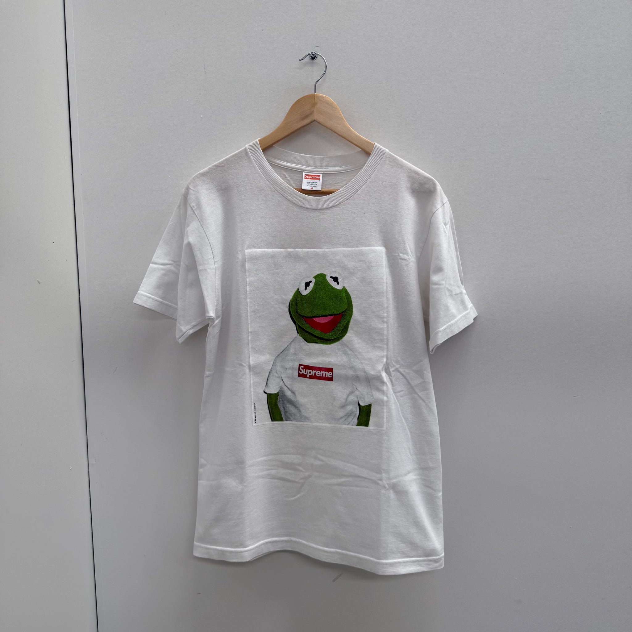 Supreme Kermit The Frog Photo Tee White (Size M)