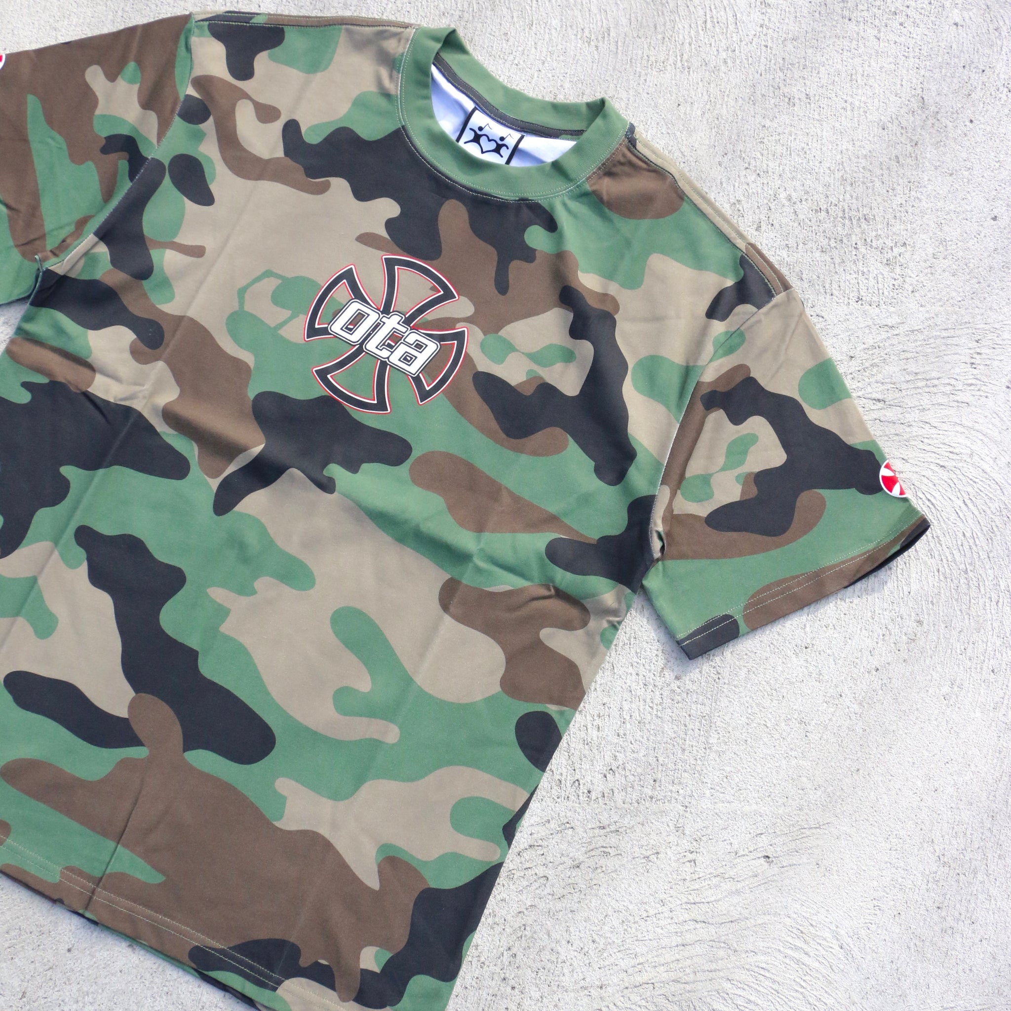 On The Arm Martydom T Shirt Camo