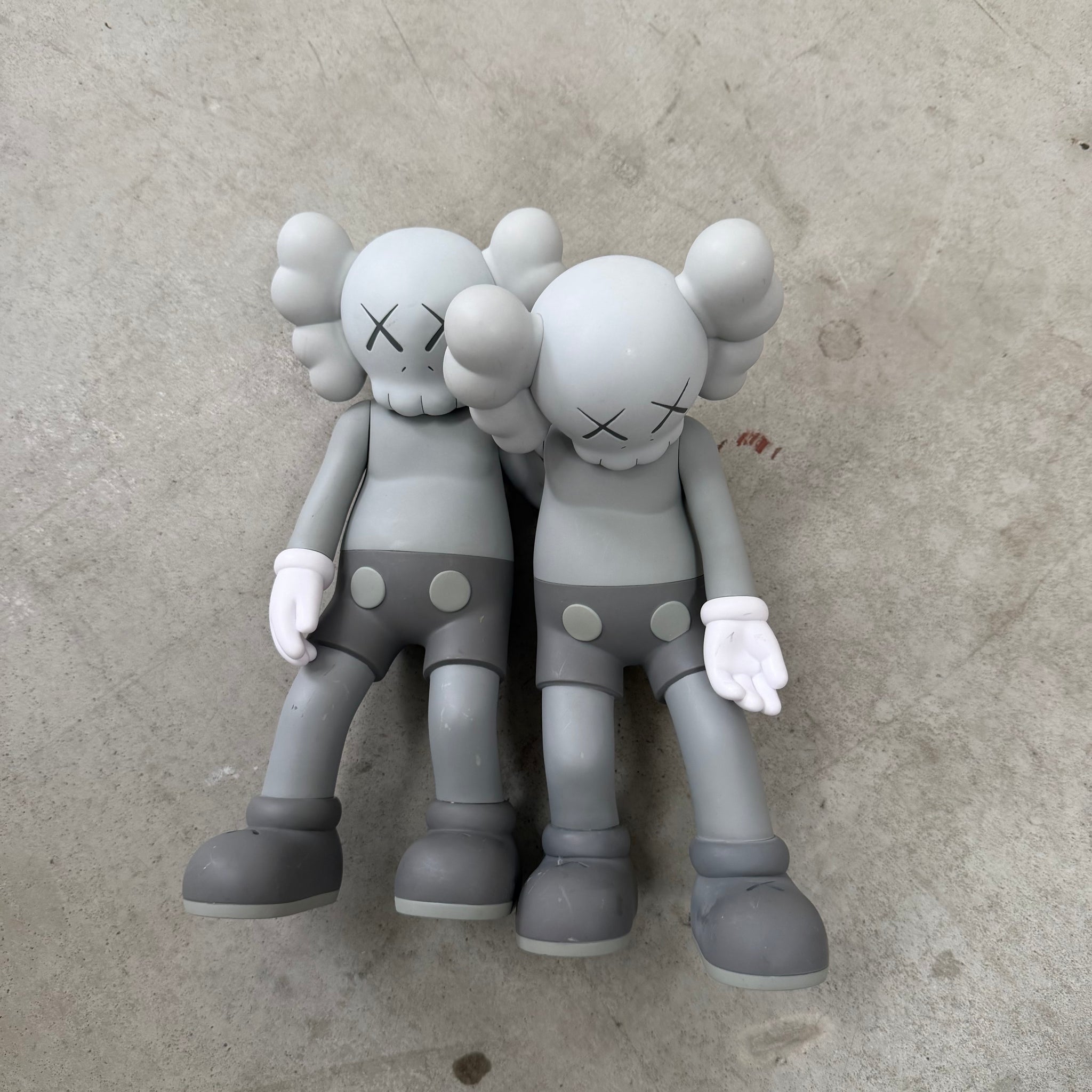 Kaws Along the Way Vinyl Figure Grey
