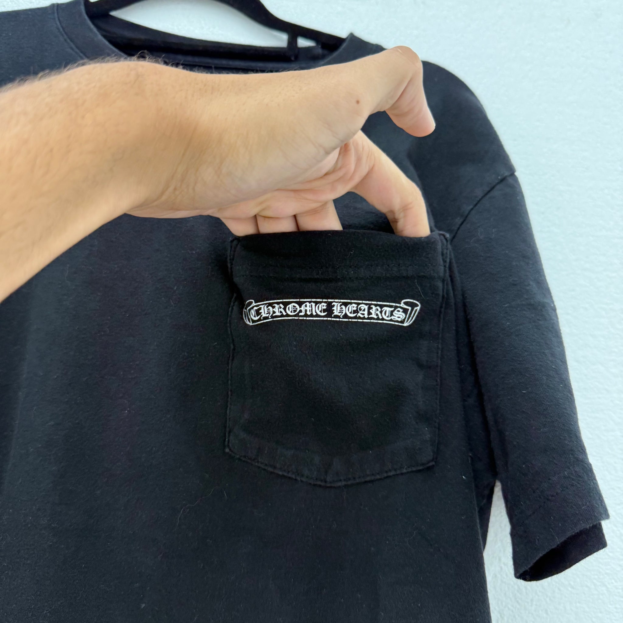 Chrome Hearts Cross Tee Black Size M