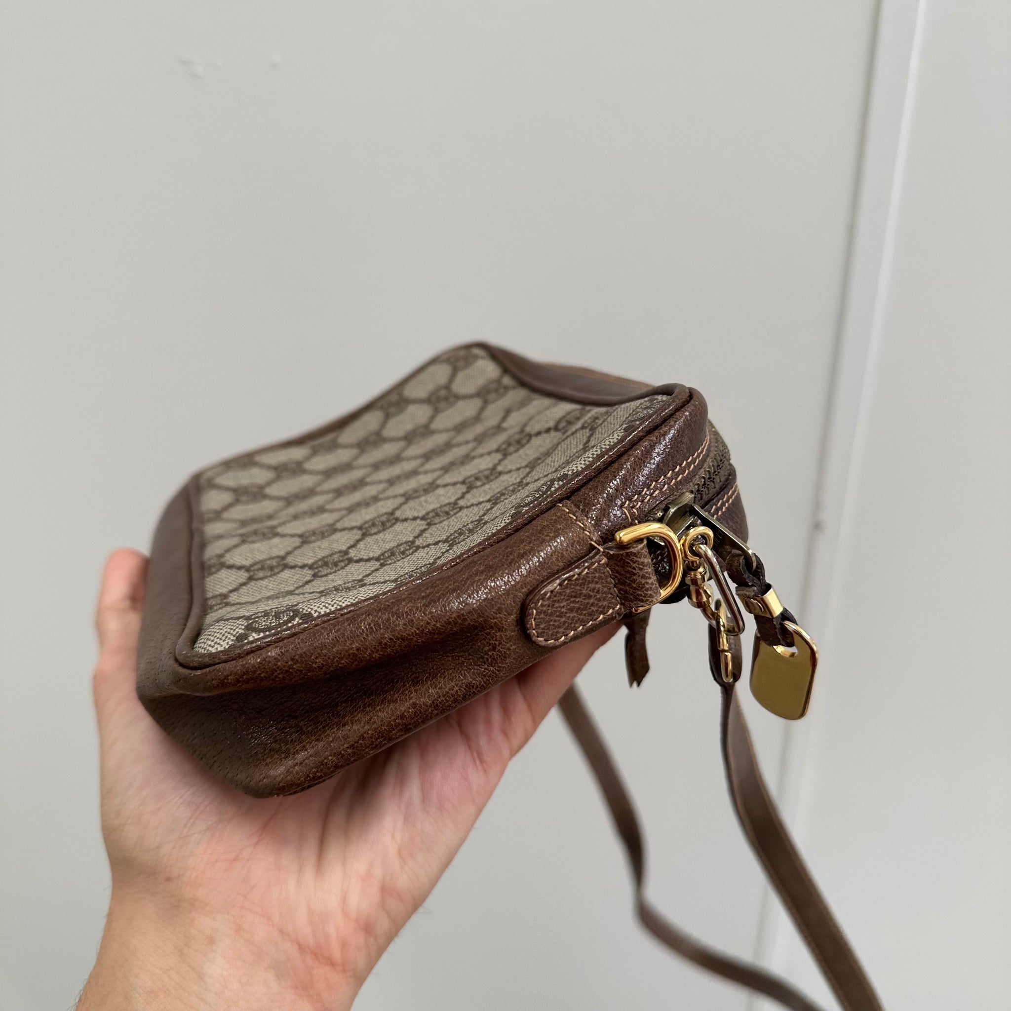 Gucci GG Monogram PVC Supreme Shoulder Bag