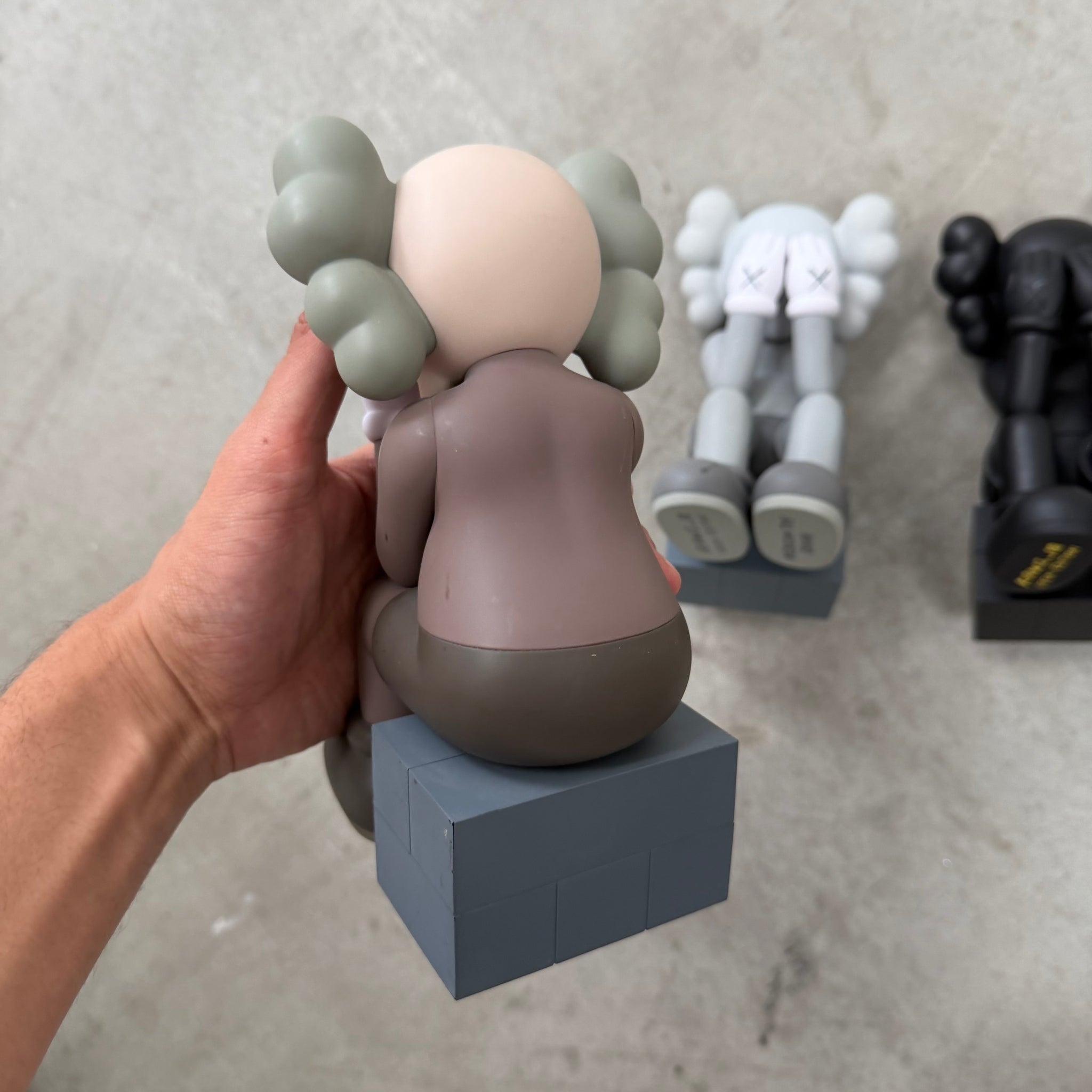 Kaws Passing Through Open Edition Vinyl Figure (Set of 3)