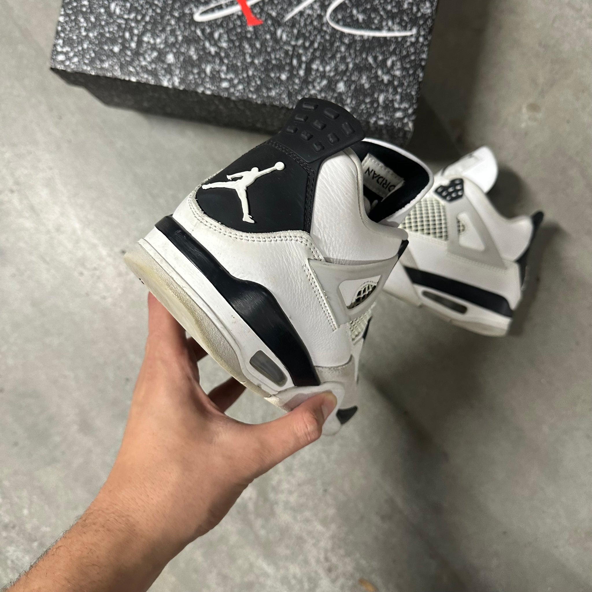 Nike Jordan 4 Military Black US8.5