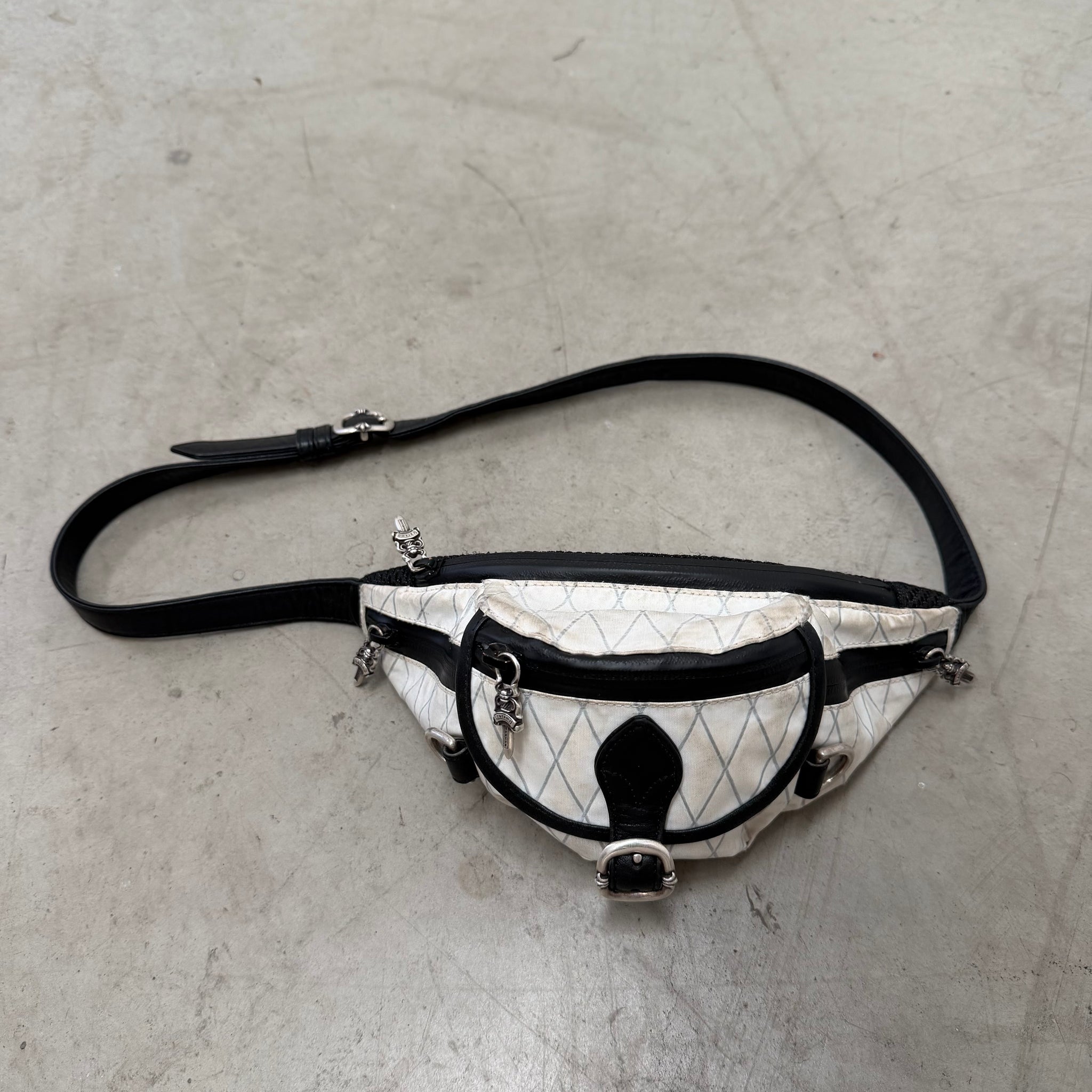Chrome Hearts Snat Pack Mini Nylon White – Curated by Charbel