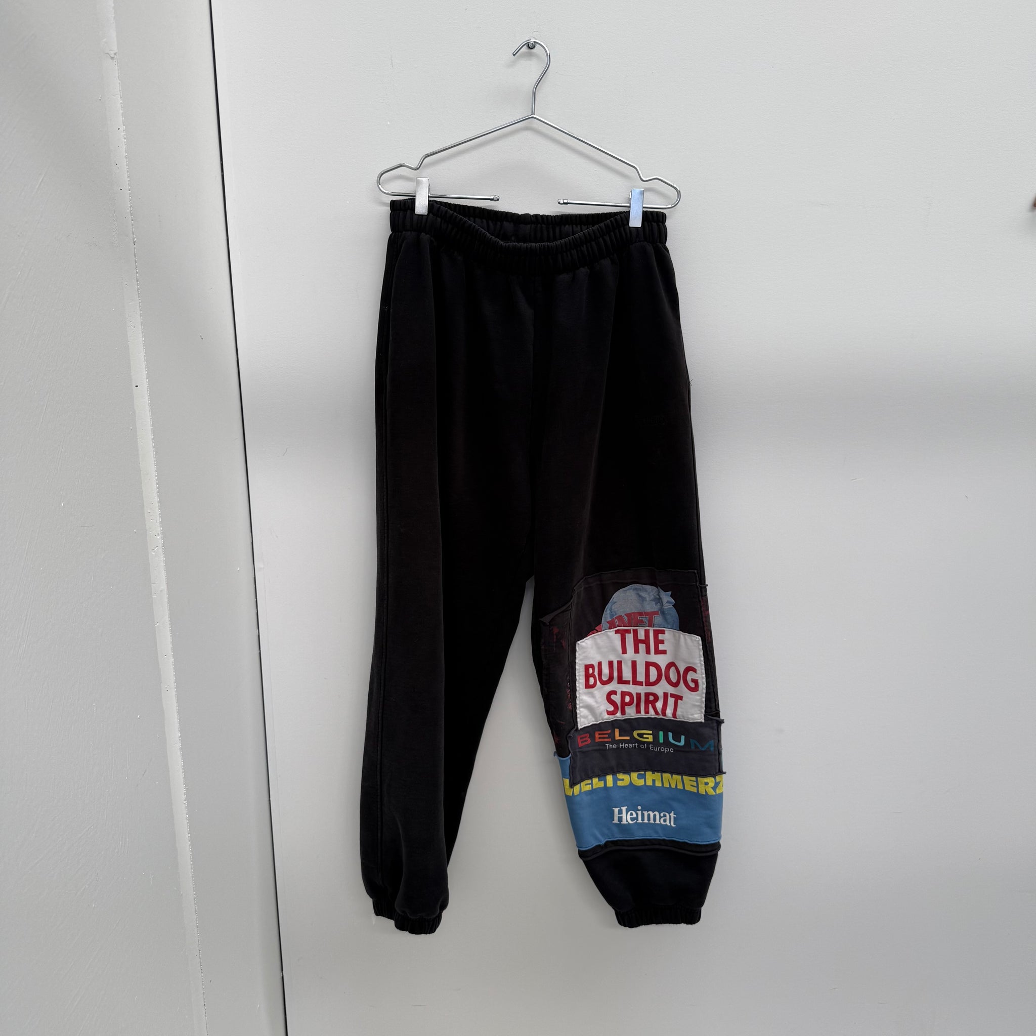 Vetements 'The Bulldog Spirit' Black FW18 Track Pants (Size L)