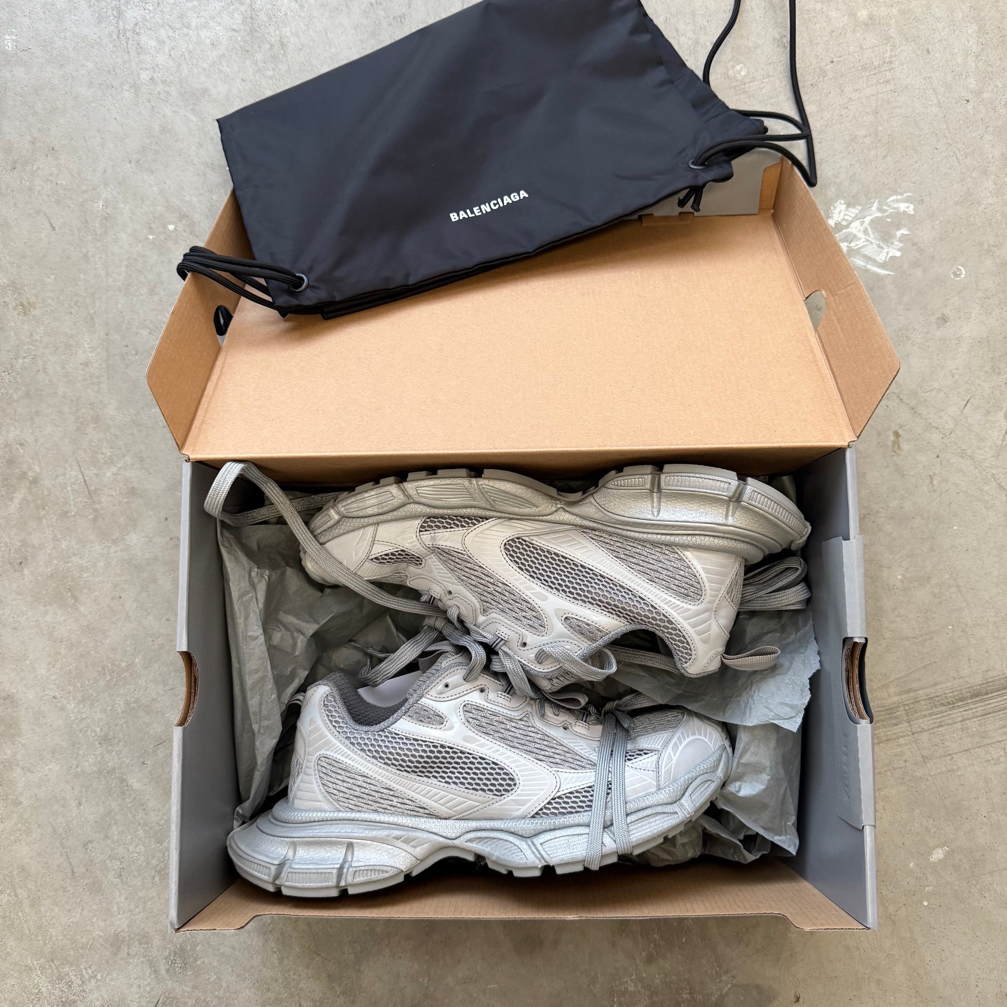 Balenciaga 3XL Sneaker Grey Reflective (Size US11/44)