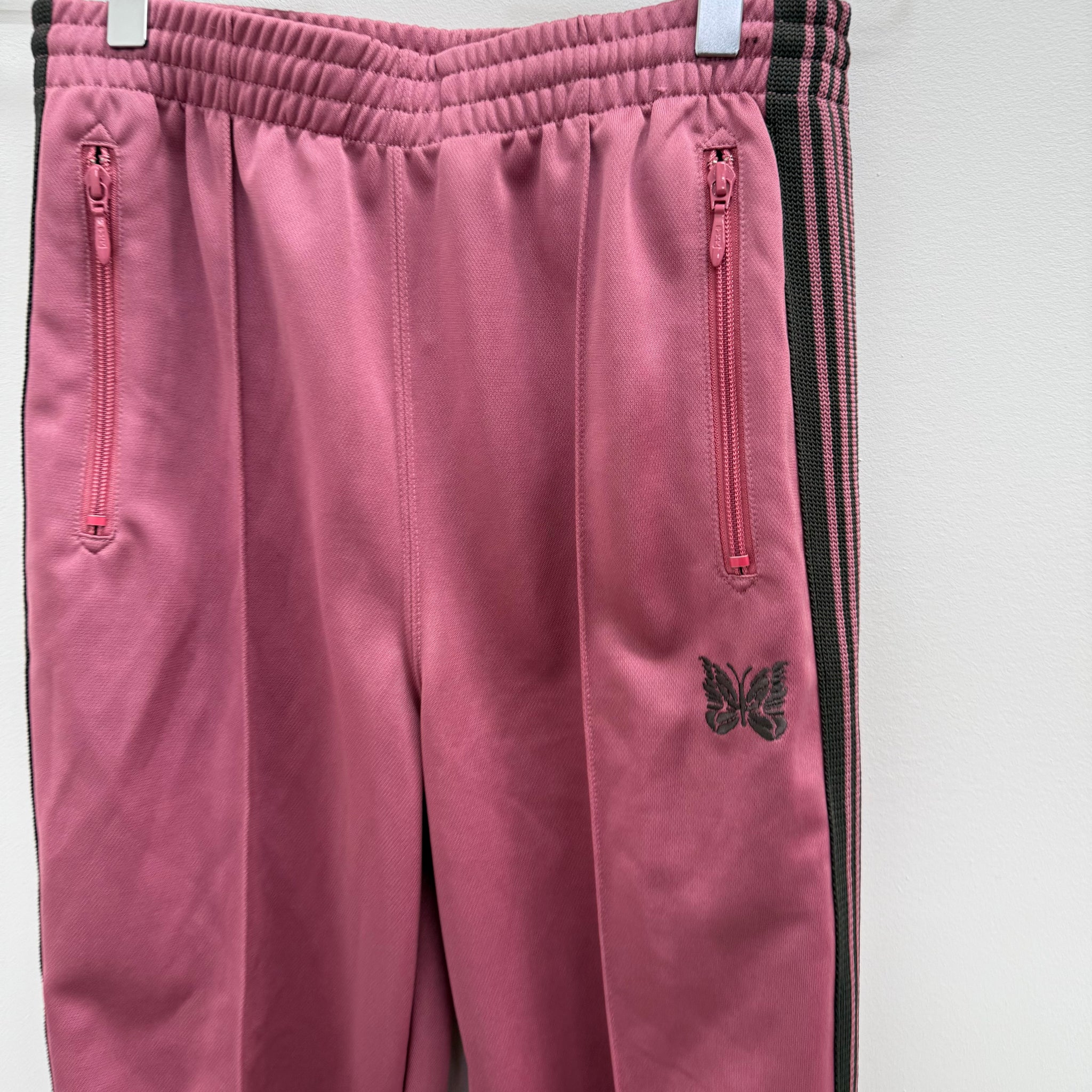 Needles Zipped Track Pants Smoke Pink (Size XS)