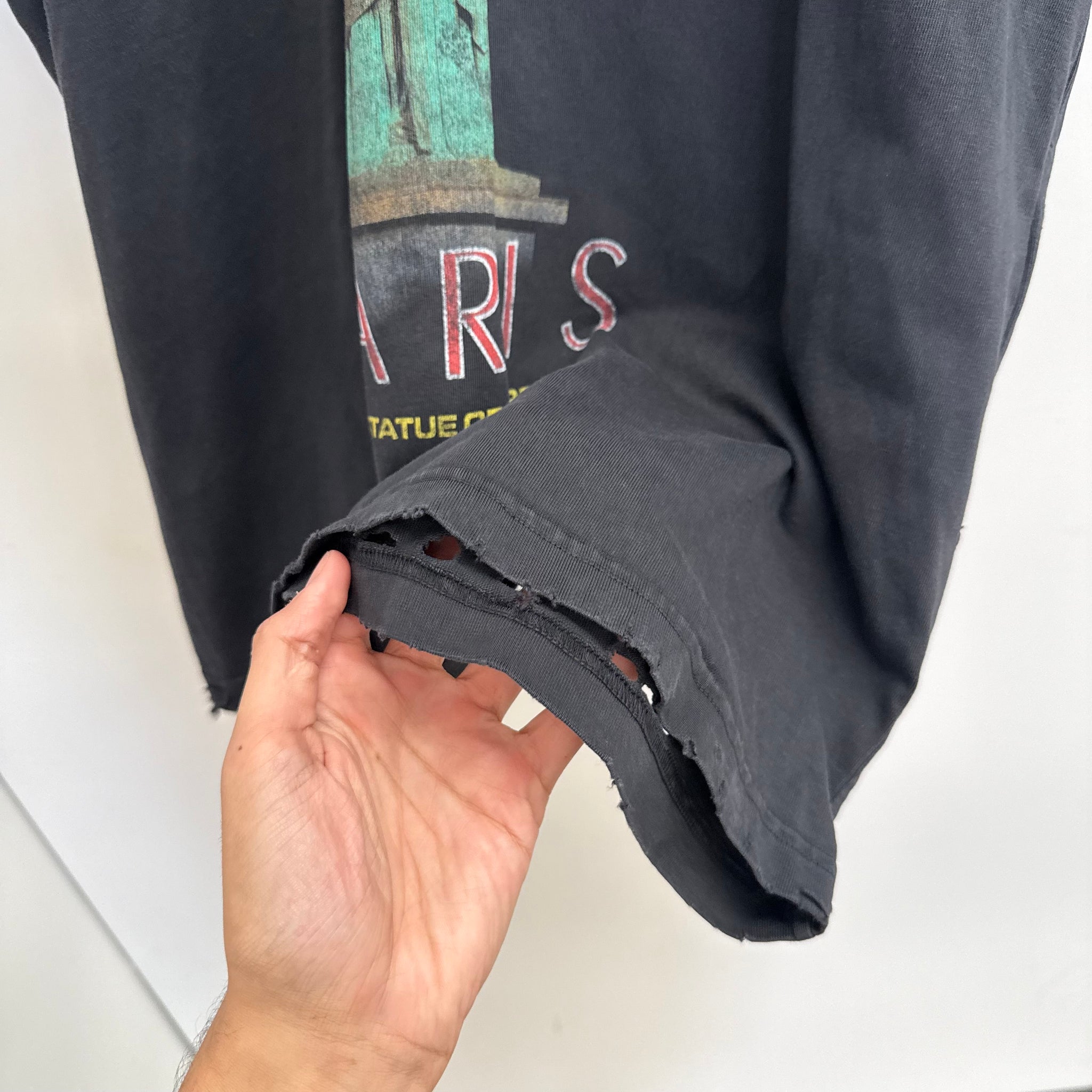 Balenciaga Paris Liberty Logo T Shirt (fits L-XL)