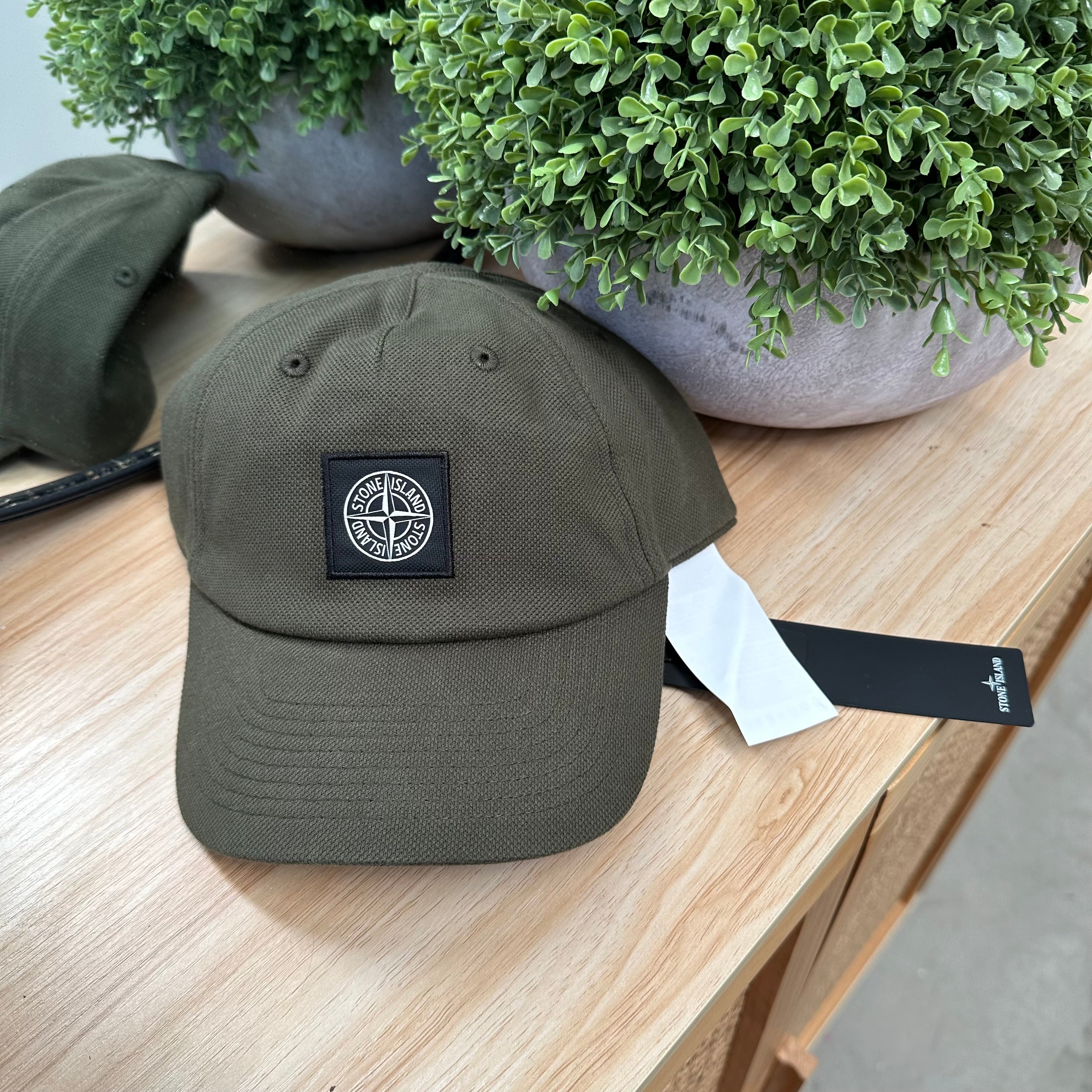 Stone Island Compass Olive Cap / Hat – Curated by Charbel