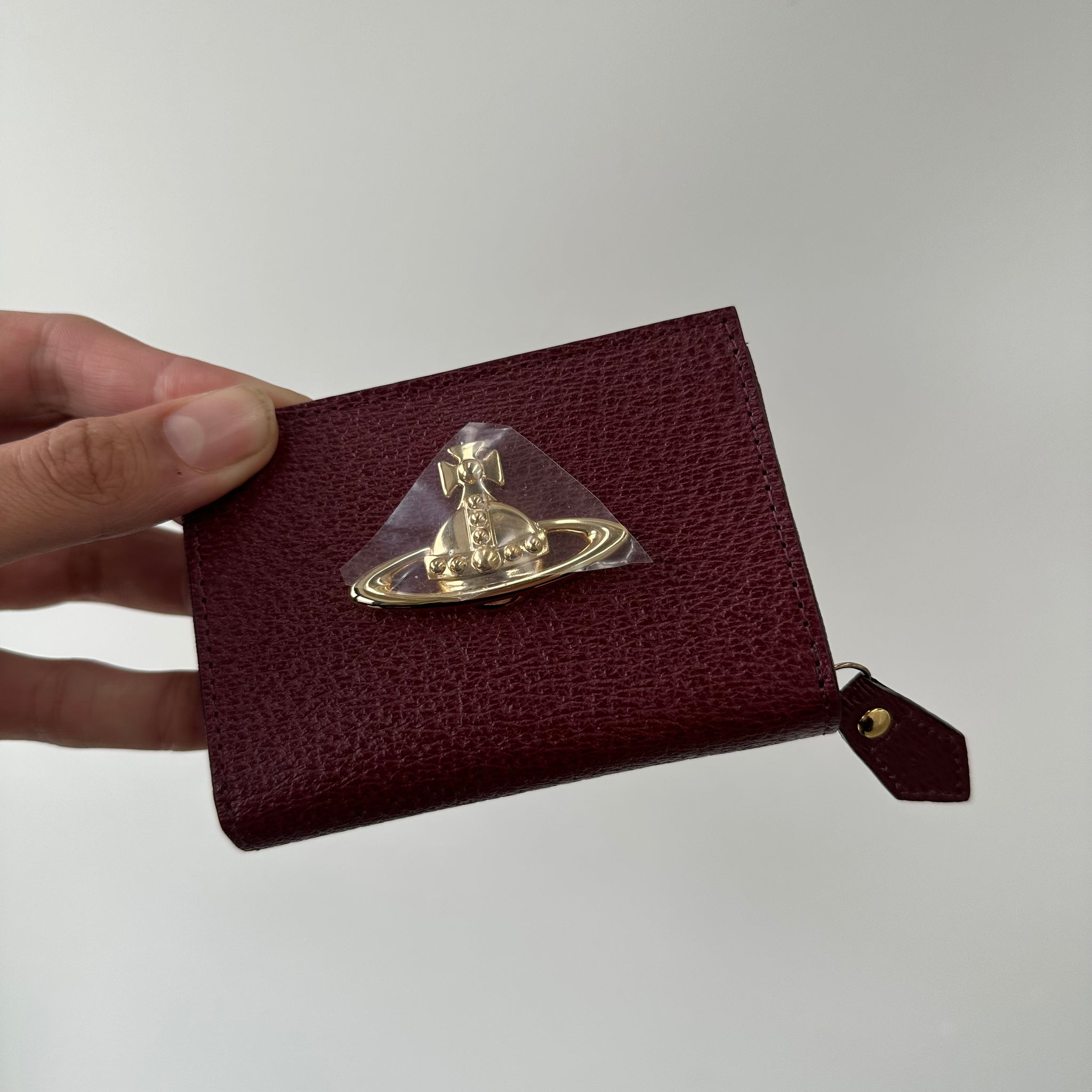Vivienne Westwood Zip Around Red Wallet