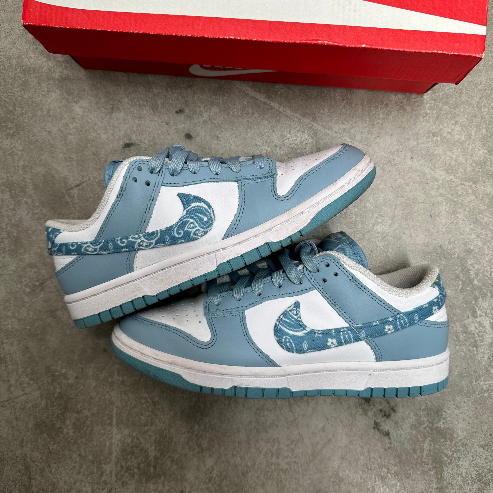 Nike Dunk Low "Blue Paisley" US7 W