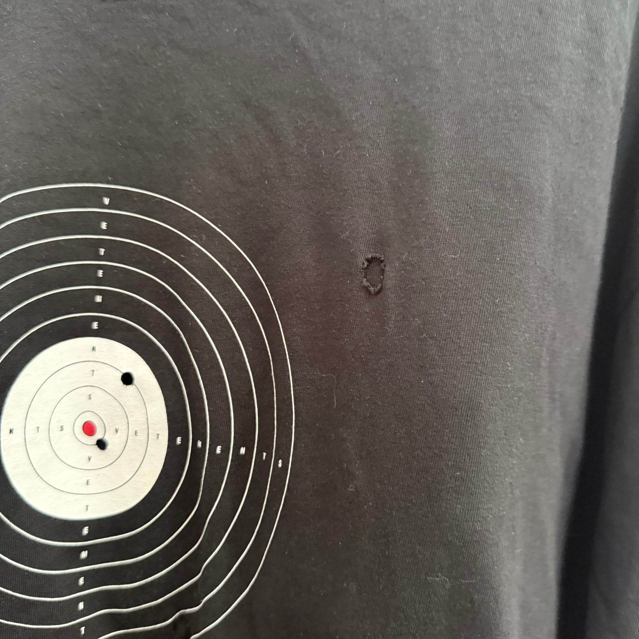 Vetements Target Distressed T-Shirt (Size XL)