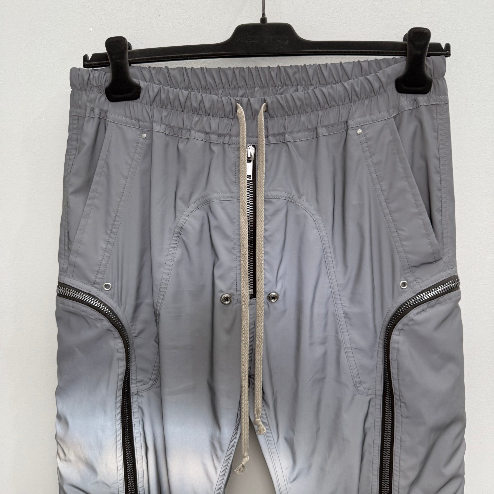 Rick Owens FW22 Reflective Bauhaus Grey Pant (Size 50)