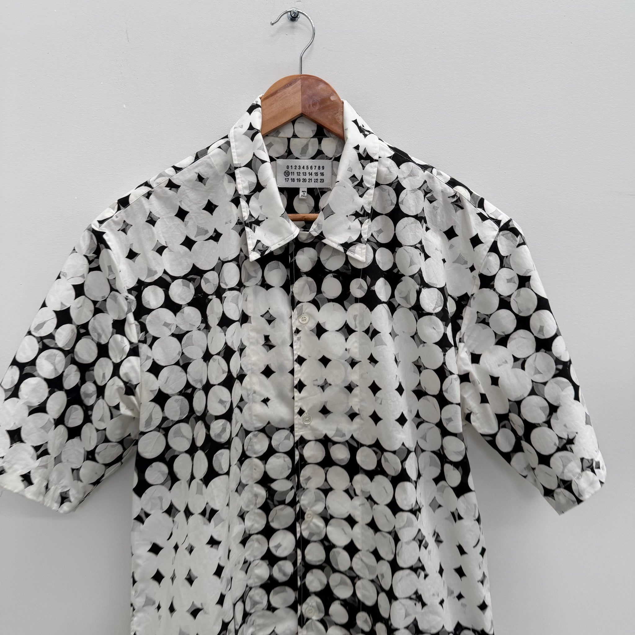 Maison Margiela AW20 Pixel Polka Dot Shirt (Fits M-L)