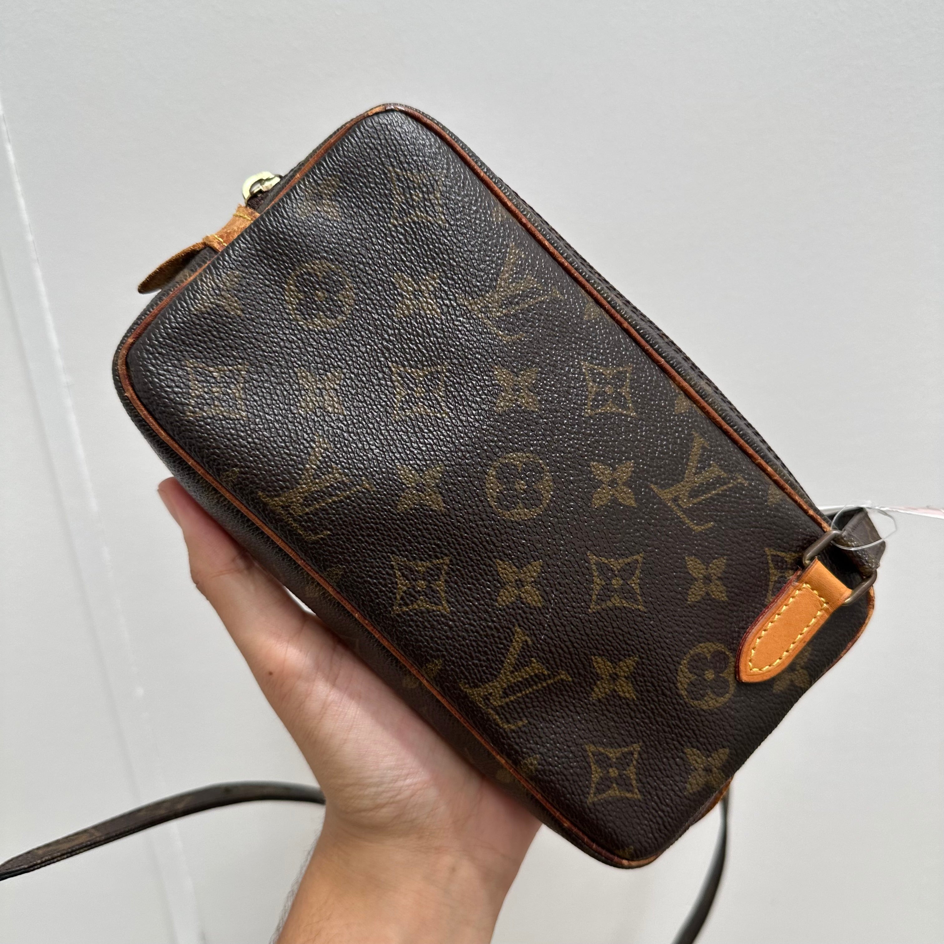 Louis Vuitton Marly Monogram Print Shoulder / Crossbody Bag