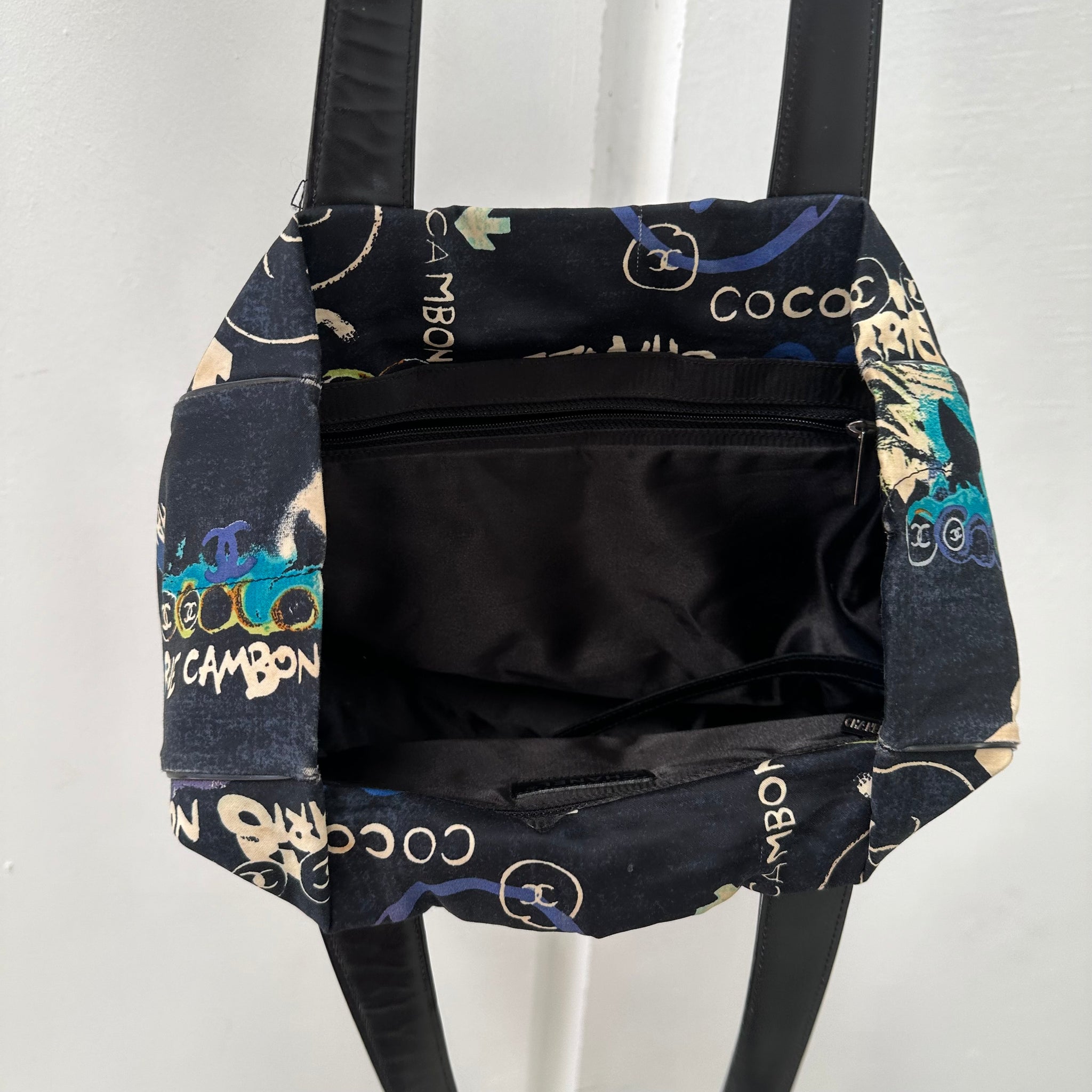 Chanel Travel PM Hawaii Tote Bag Black
