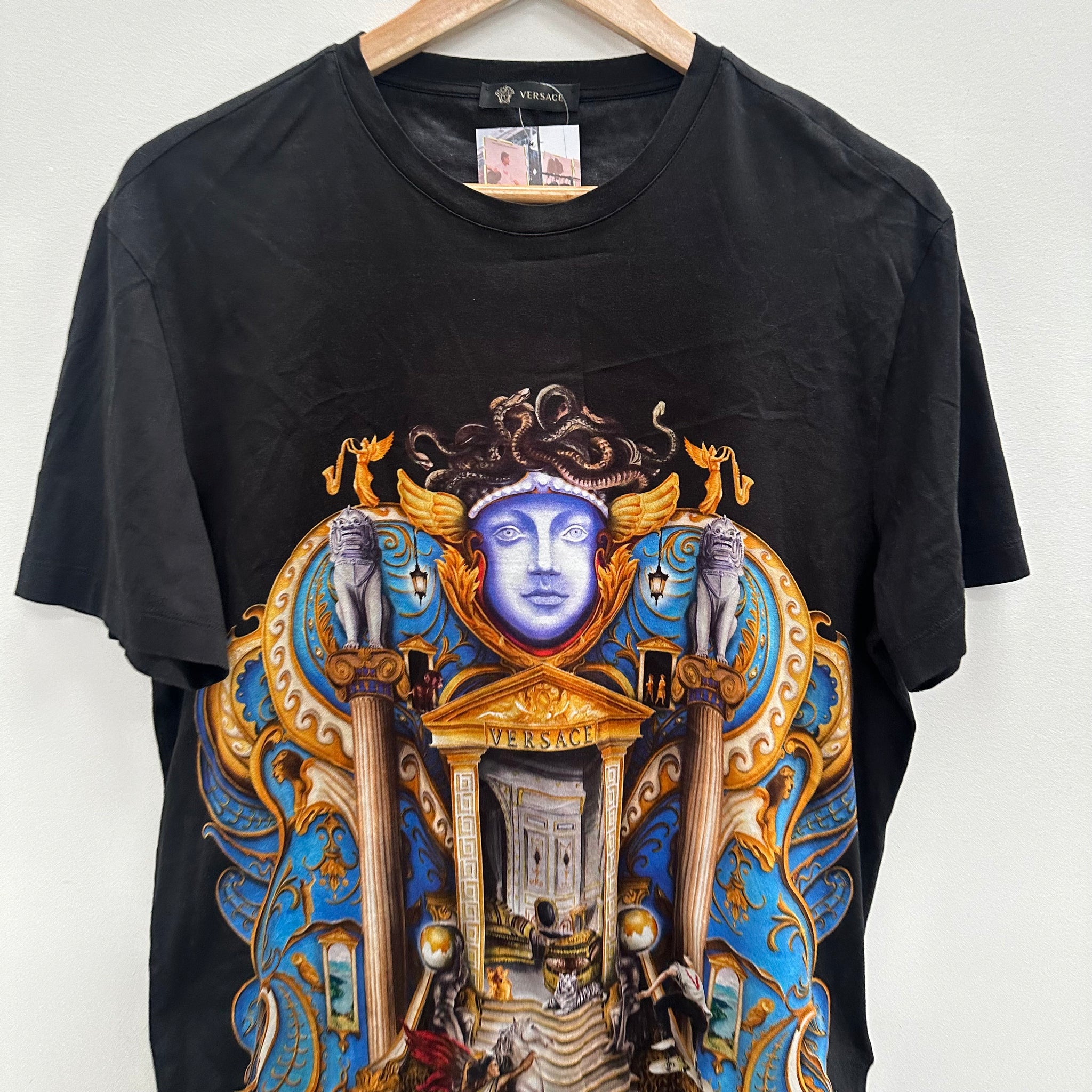 Versace Triptych Print TShirt (Size XS)