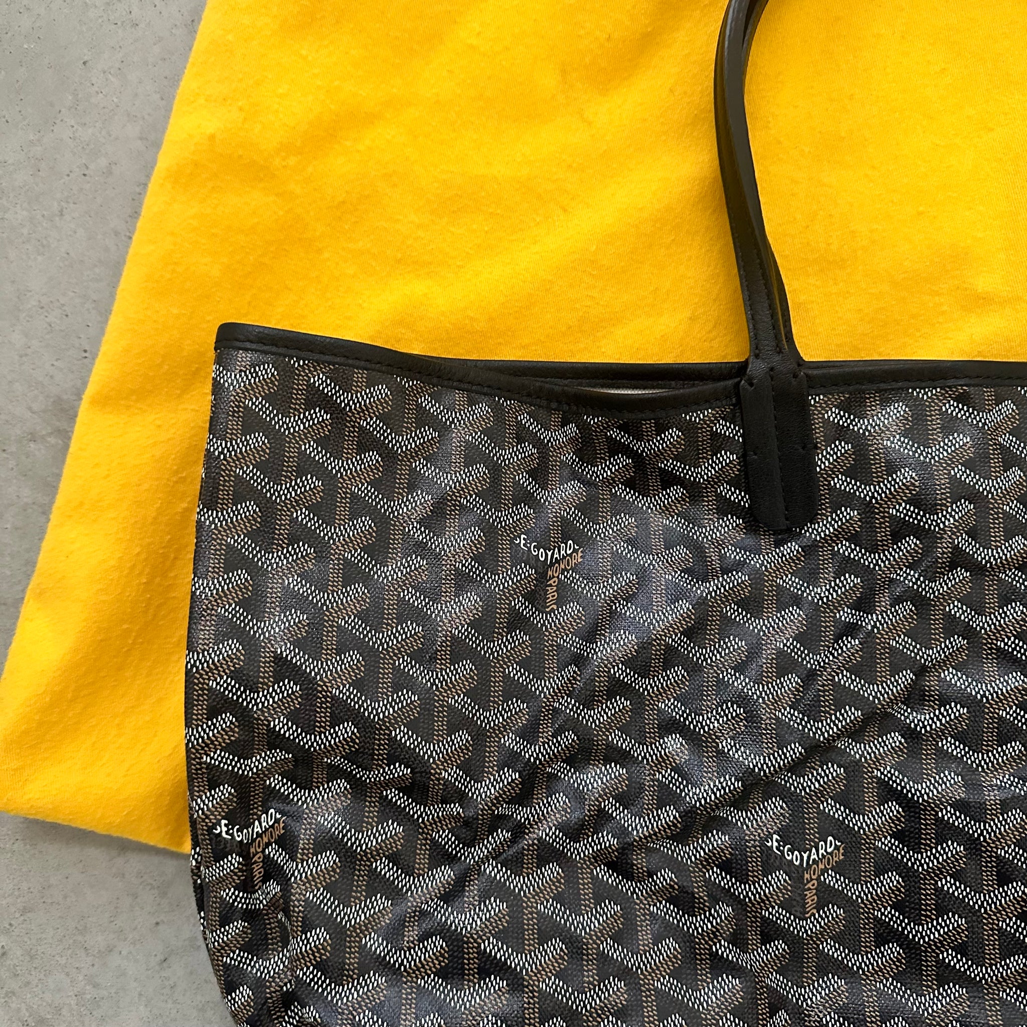 Goyard Saint Louis Tote PM Black