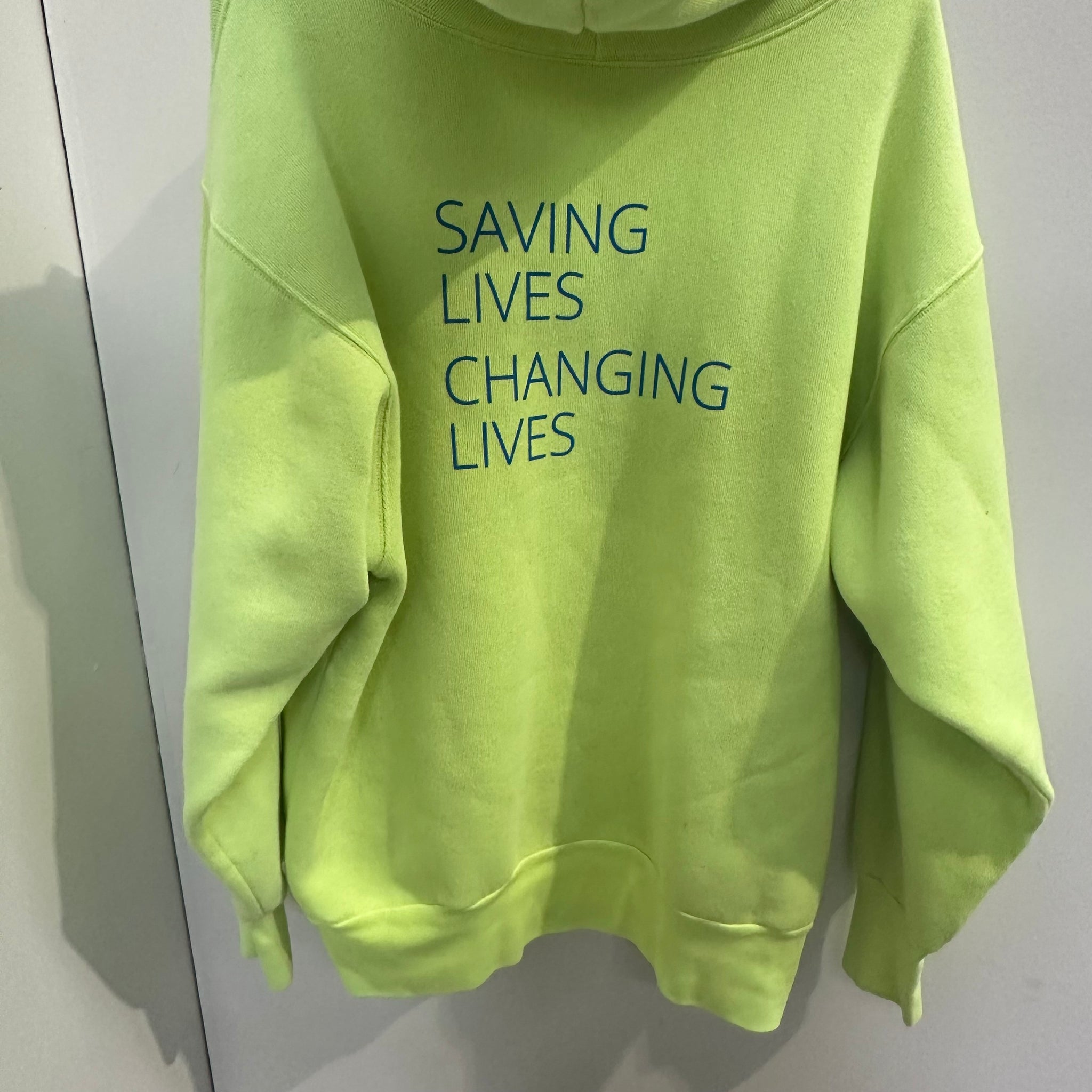 Balenciaga World Food Programme Printed Oversize Hoodie (fits M-L