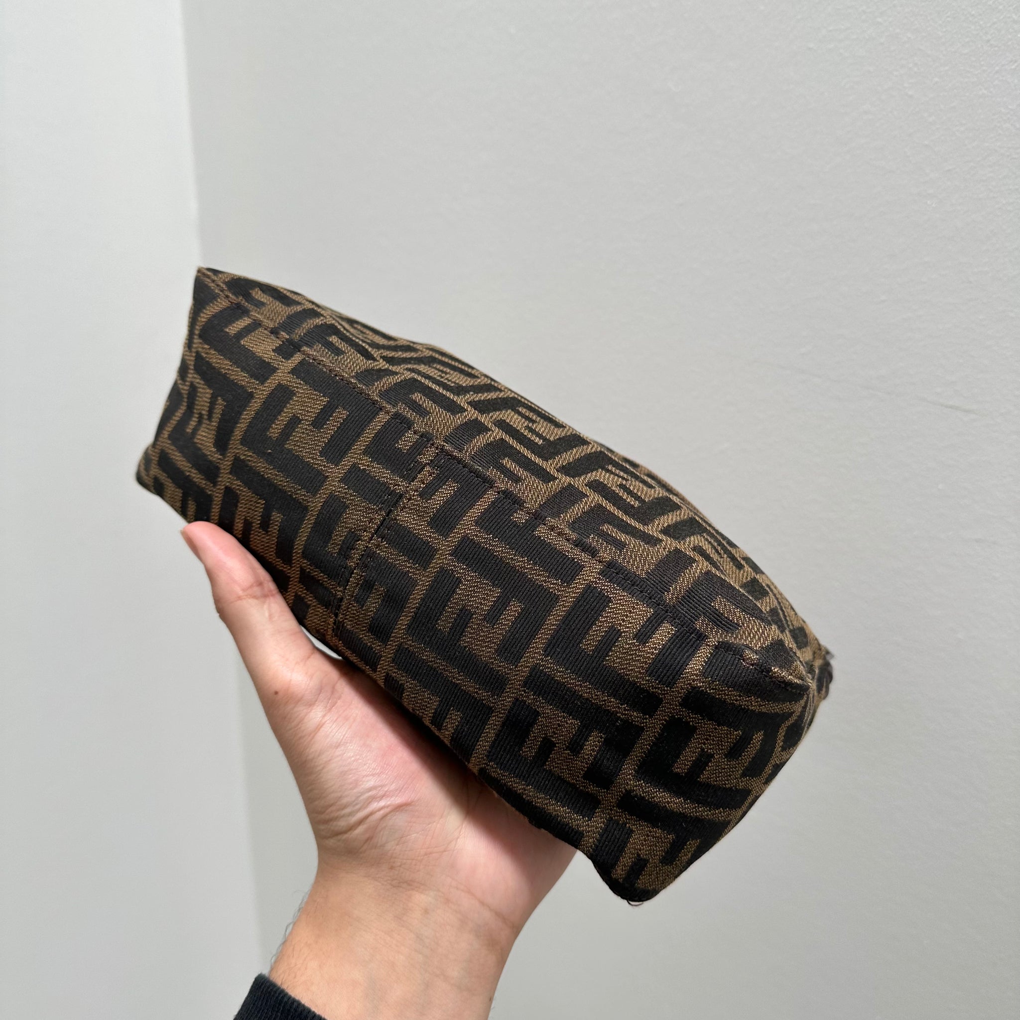 Fendi Pochette Shoulder Bag Canvas
