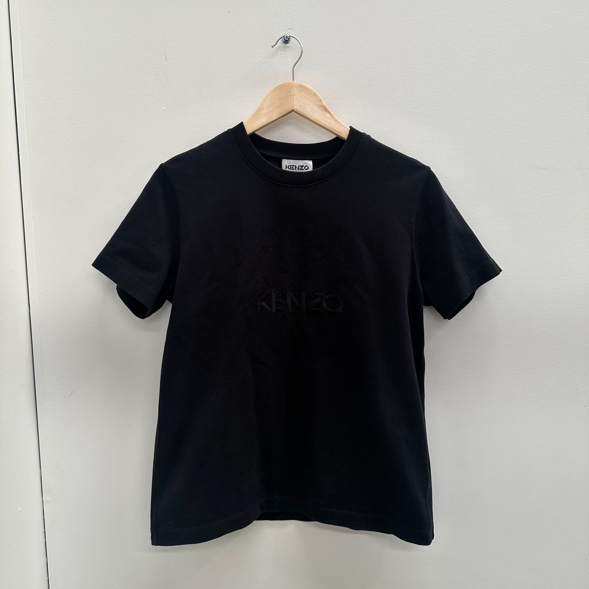 Kenzo Black Tiger Logo Tshirt (Size S)