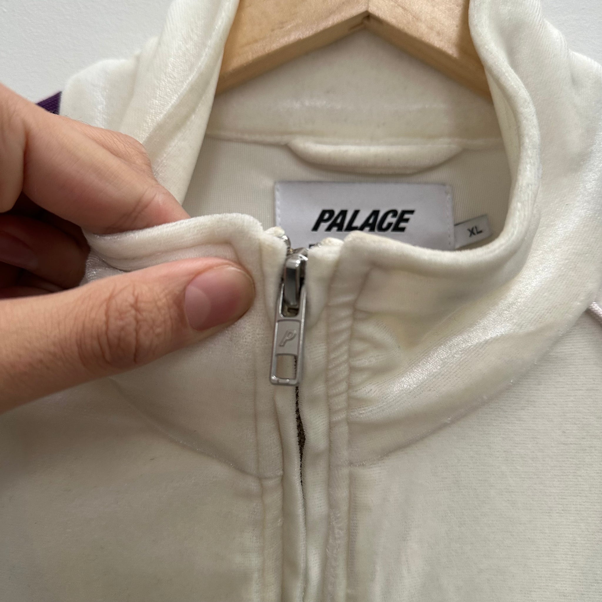 Palace Elton John Velour Track Jacket (Size XL) – Curated by