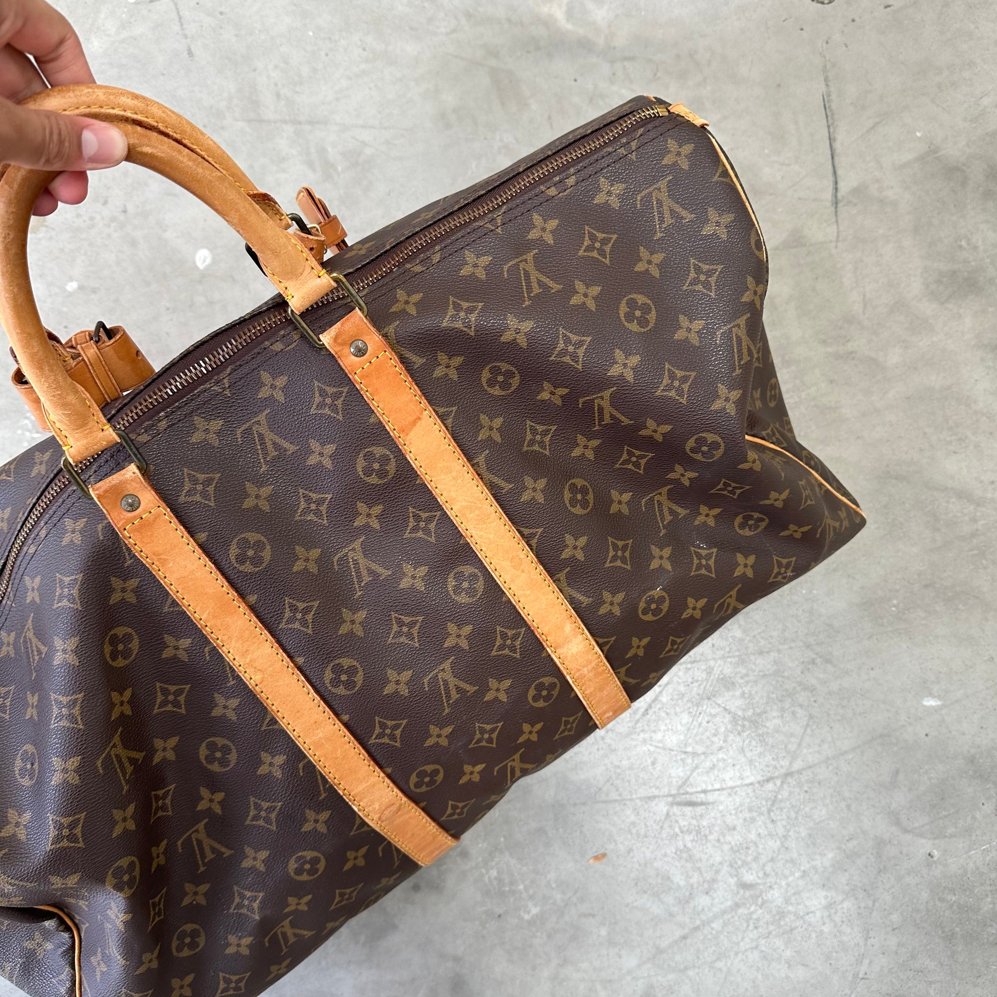 Louis Vuitton Vintage Monogram Keepall 55 (1989)