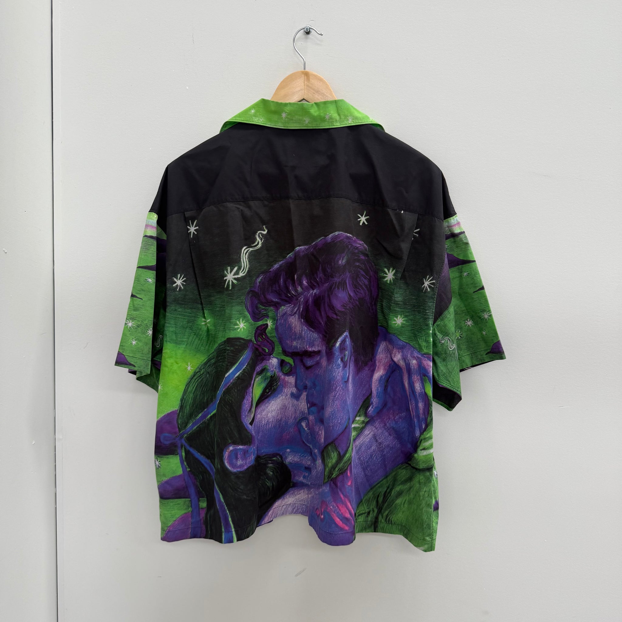 Prada Impossible Love Button Up Shirt (Size L)