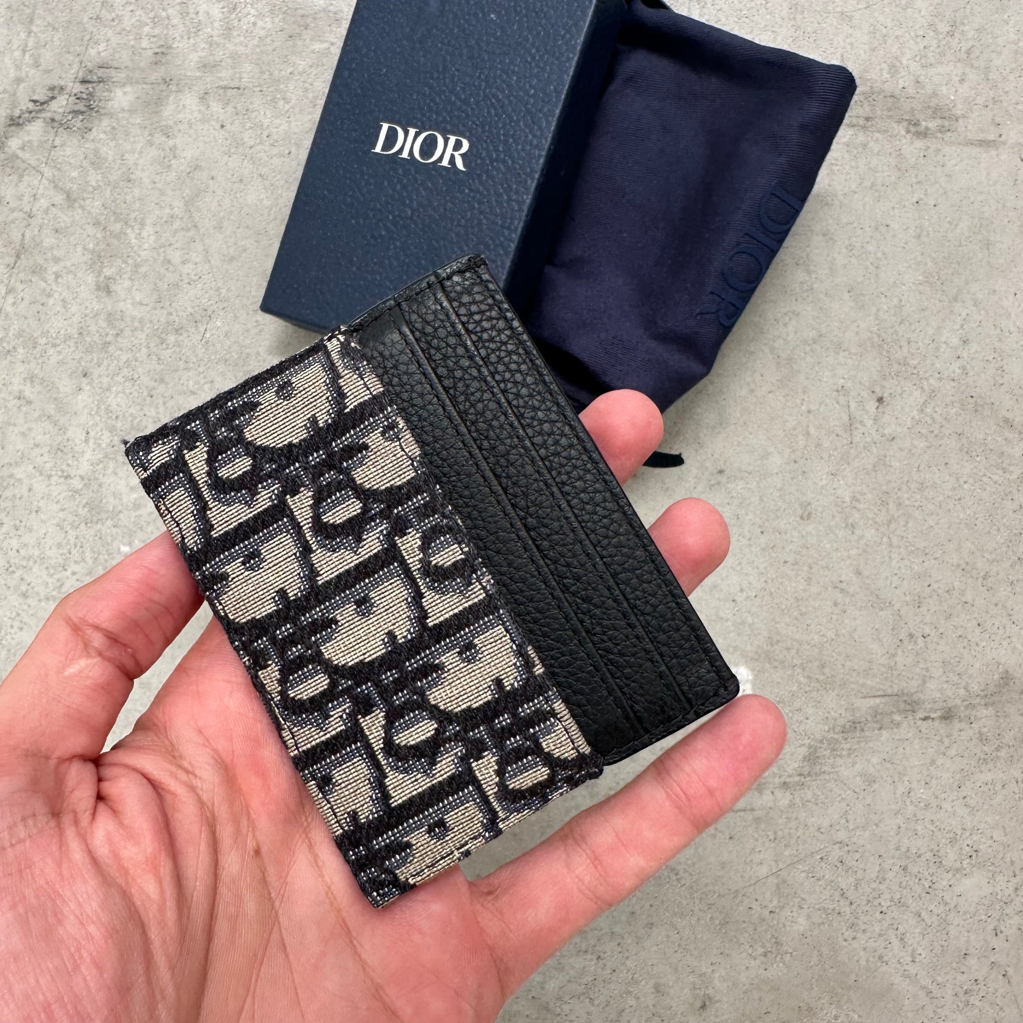 Dior Oblique Card Holder