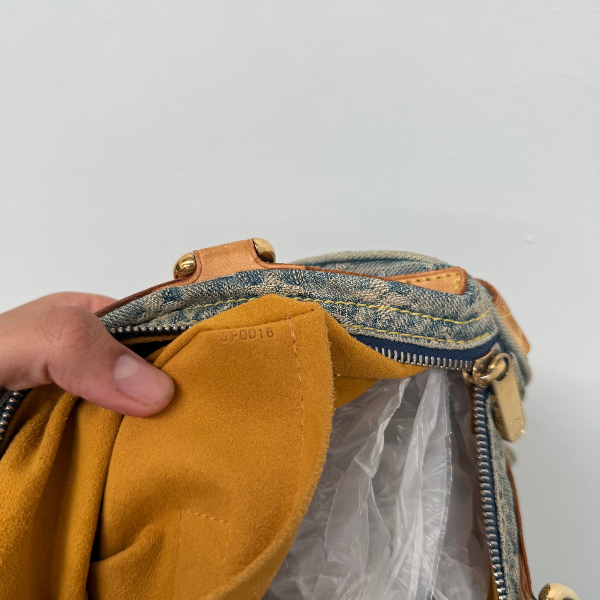 Louis Vuitton Monogram Denim Neo Speedy Blue