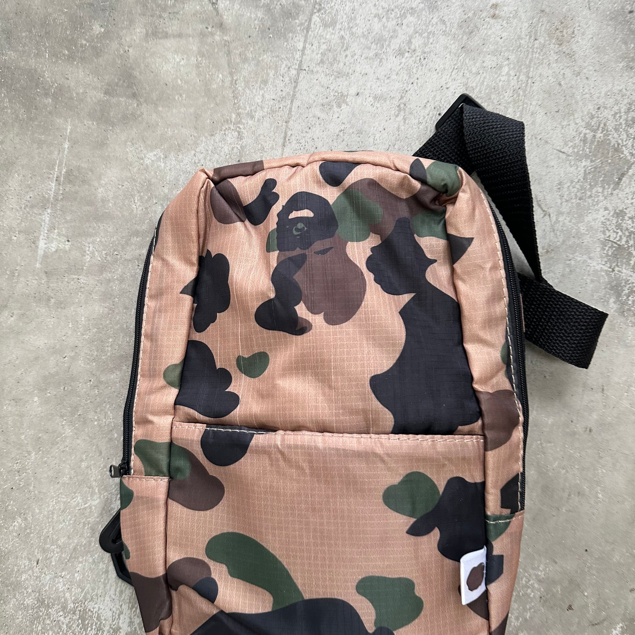 Bape Camo Logo Crossbody Bag