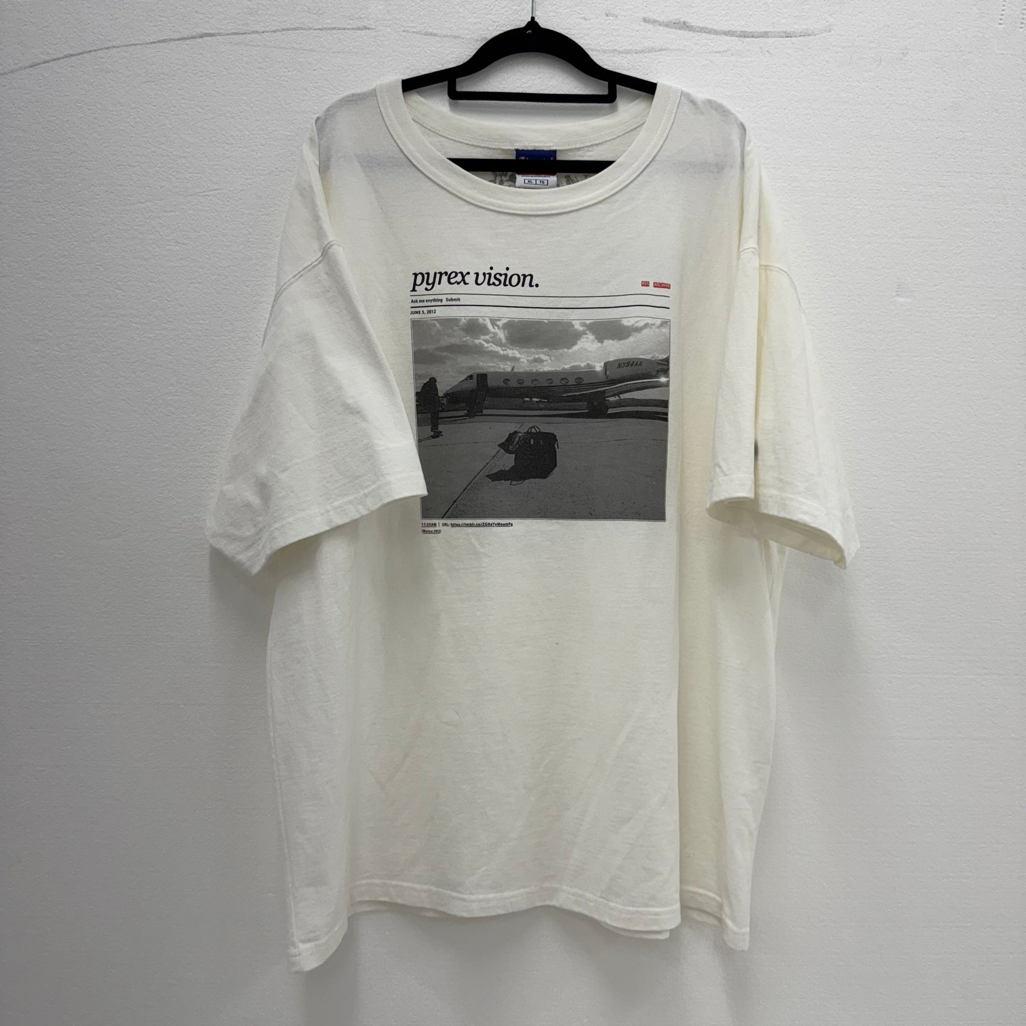 Denim Tears Pyrex Vision Tee White (Size XL)