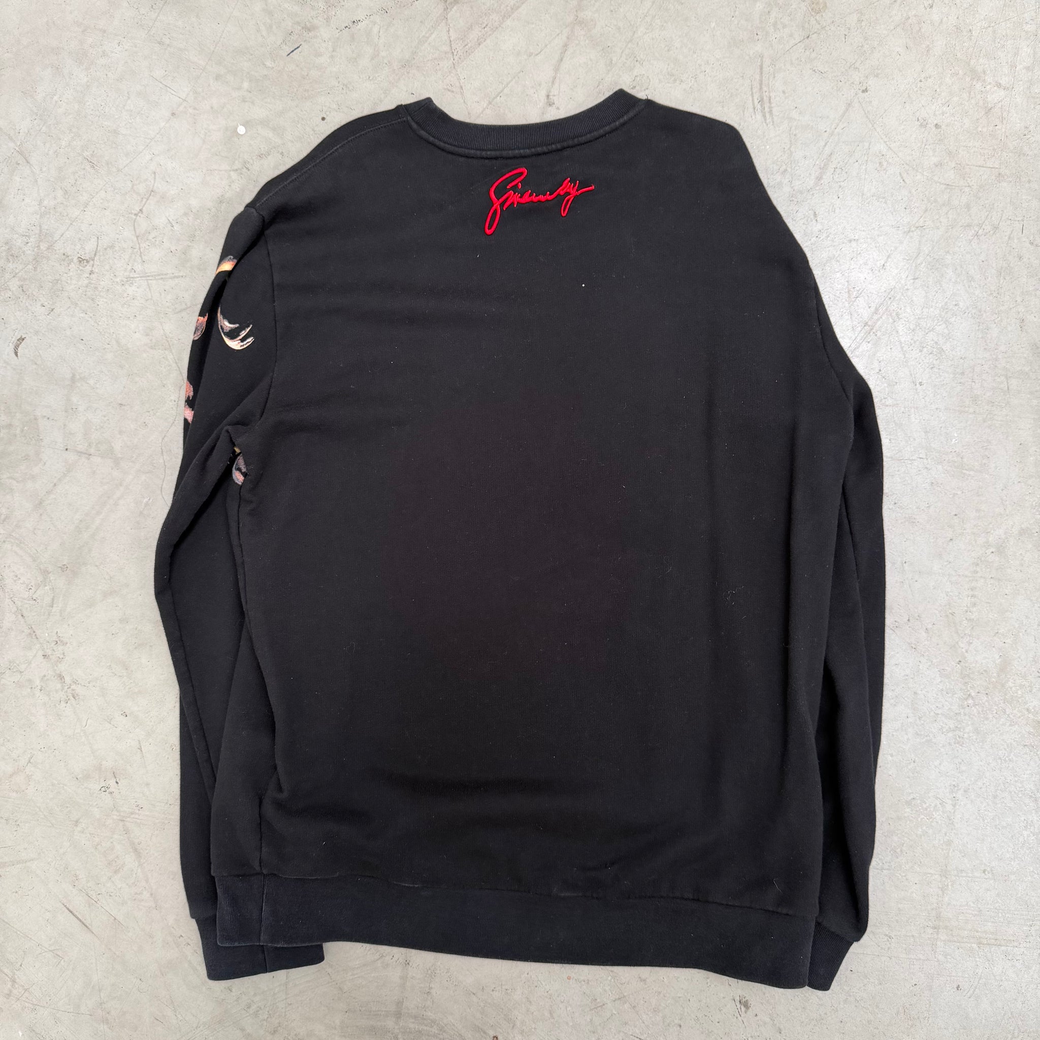 Givenchy SS20 Lion Logo Black Crewneck (Size L)
