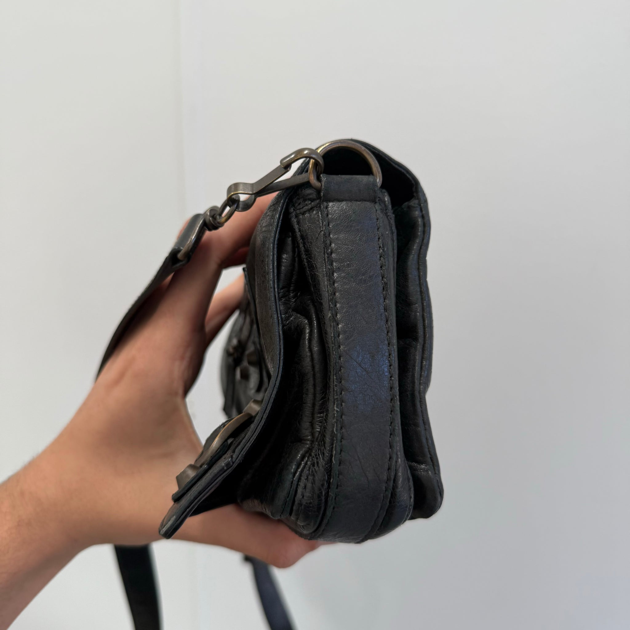 Balenciaga Agneau Classic Hardware Tool Kit Crossbody