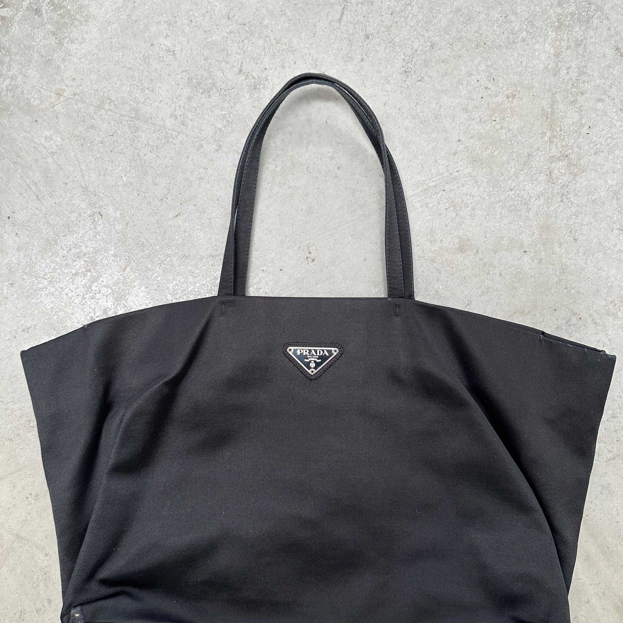 Prada Tote Bag Velour Material