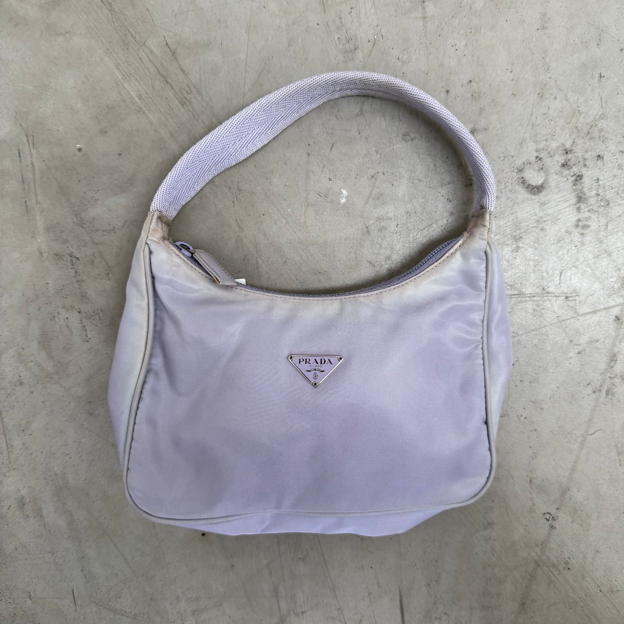Prada Purple Hobo Shoulder Bag