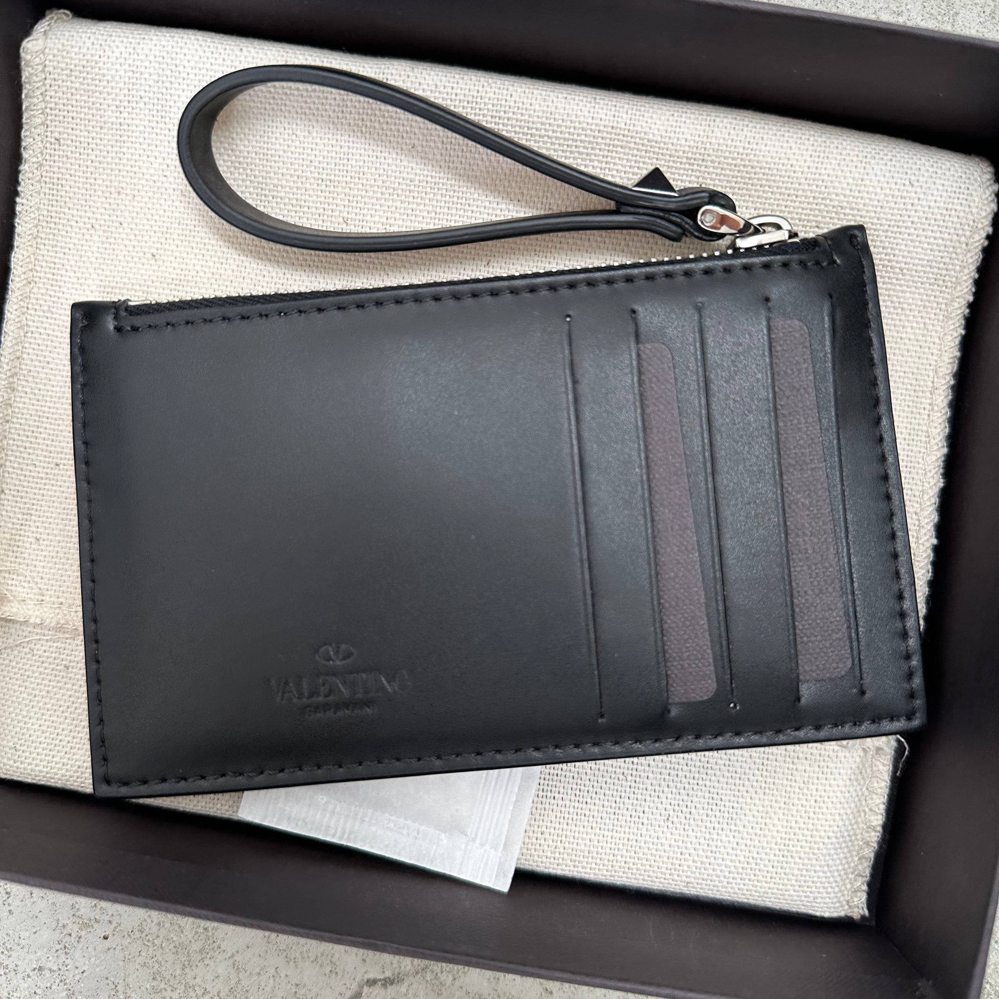 Valentino VLTN Zip Wallet