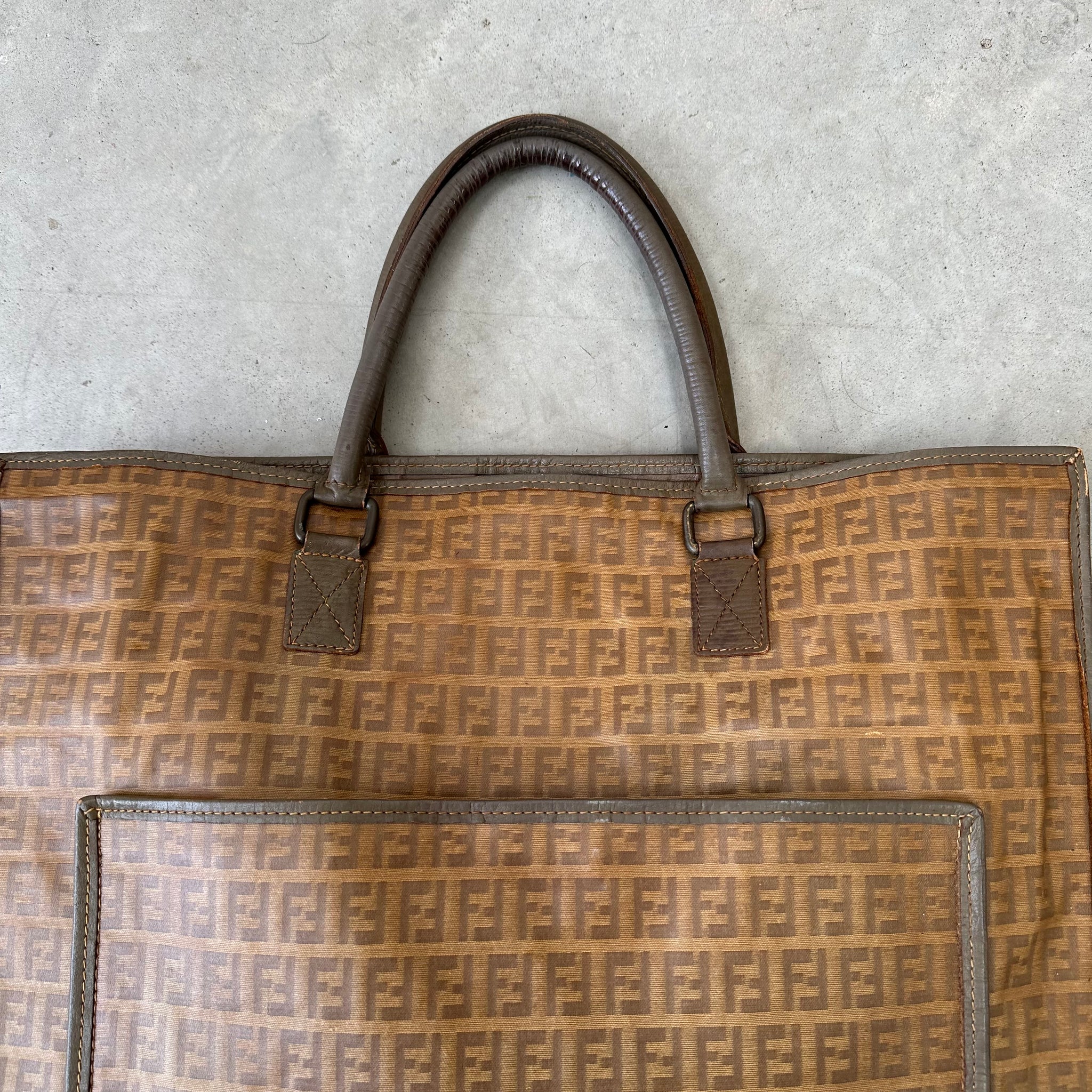 Fendi Large Logo Tote Bag