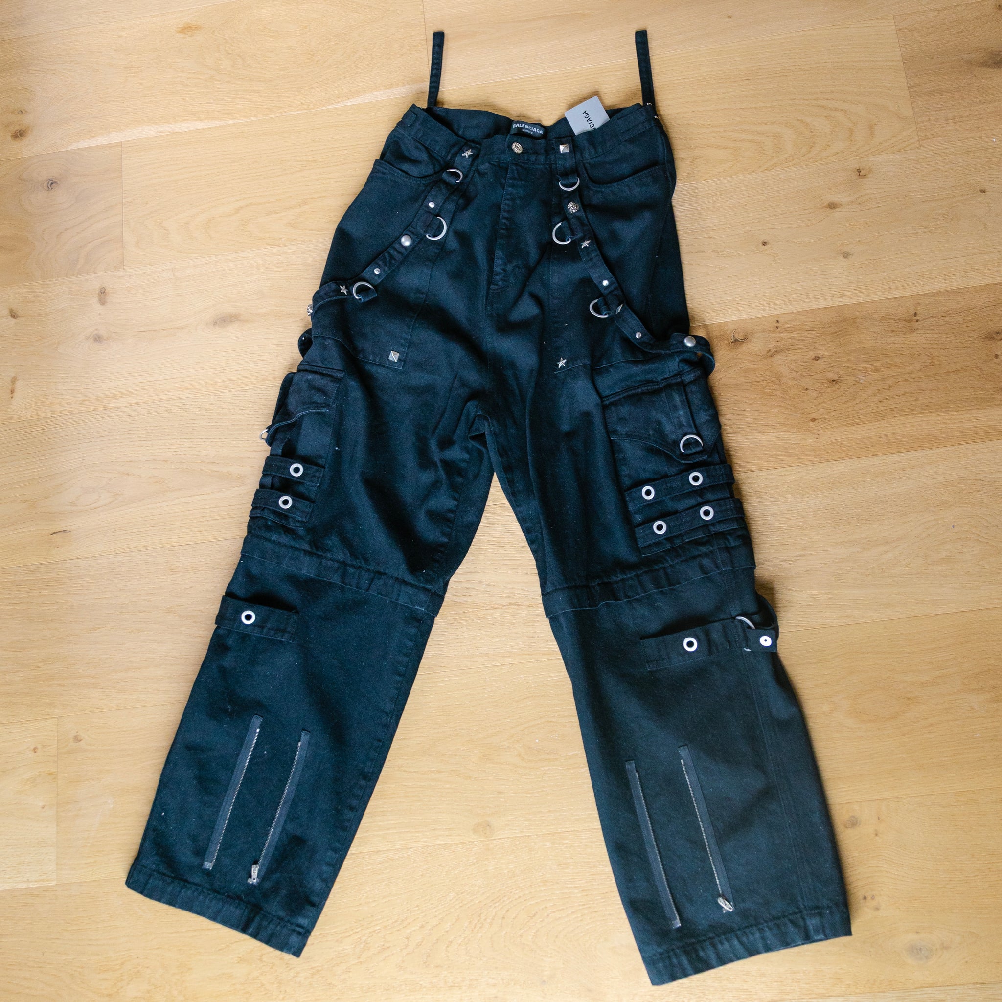 Balenciaga Raver Baggy Fit Japanese Denim Pants (Size 32)