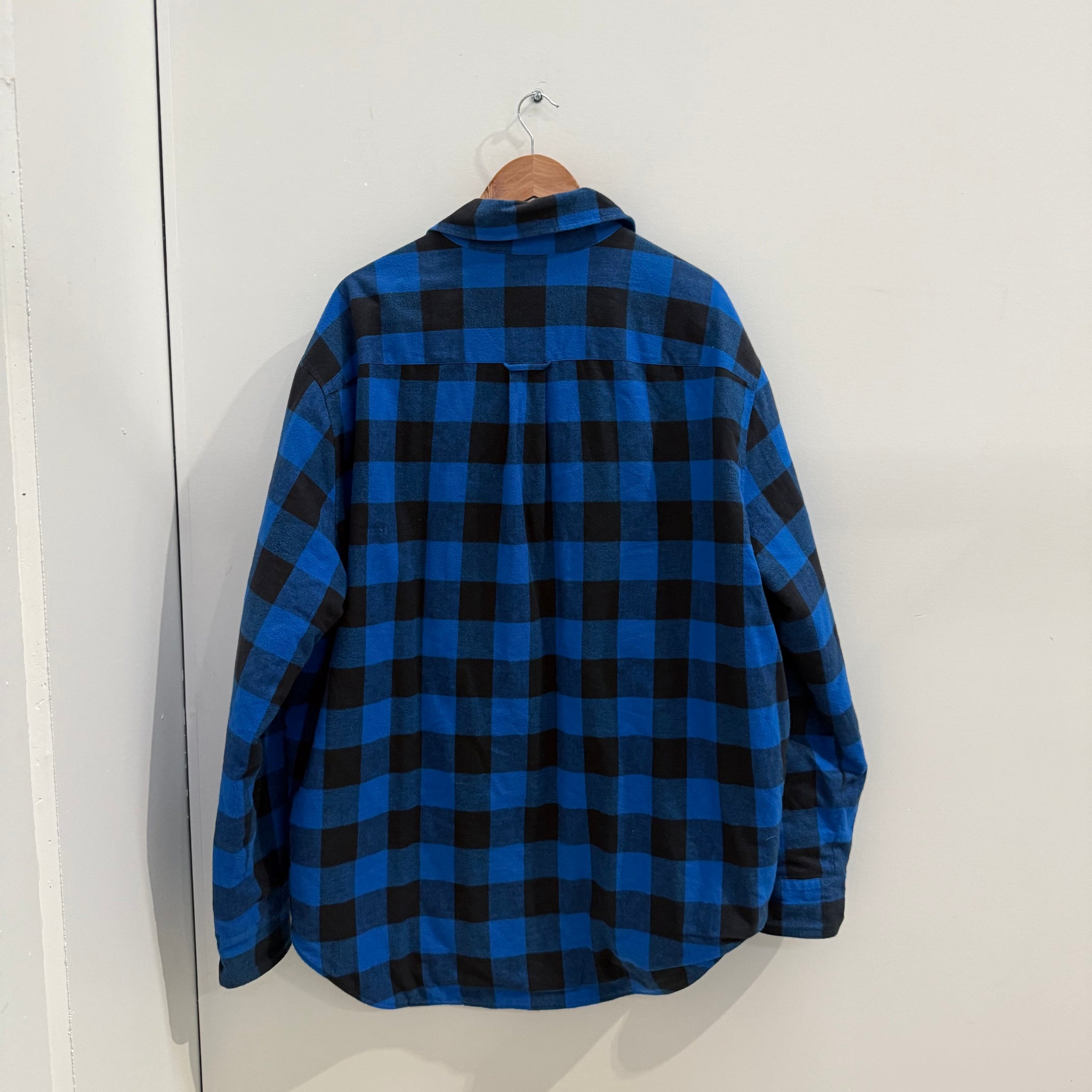 Vetements Blue Oversized Flannel SS18 Shirt (fits L-XL)