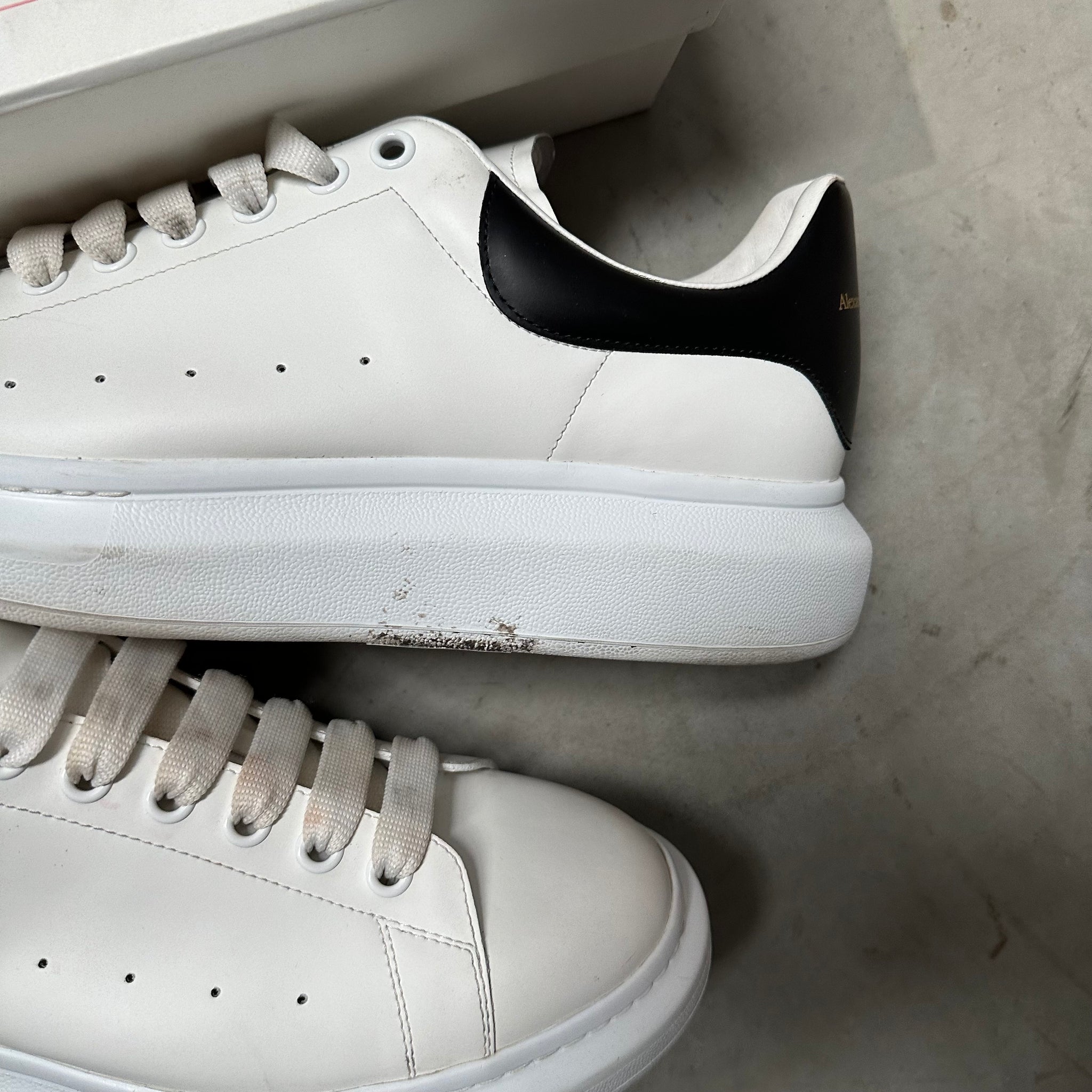 Alexander McQueen Oversized Low-Top Sneakers US14.5