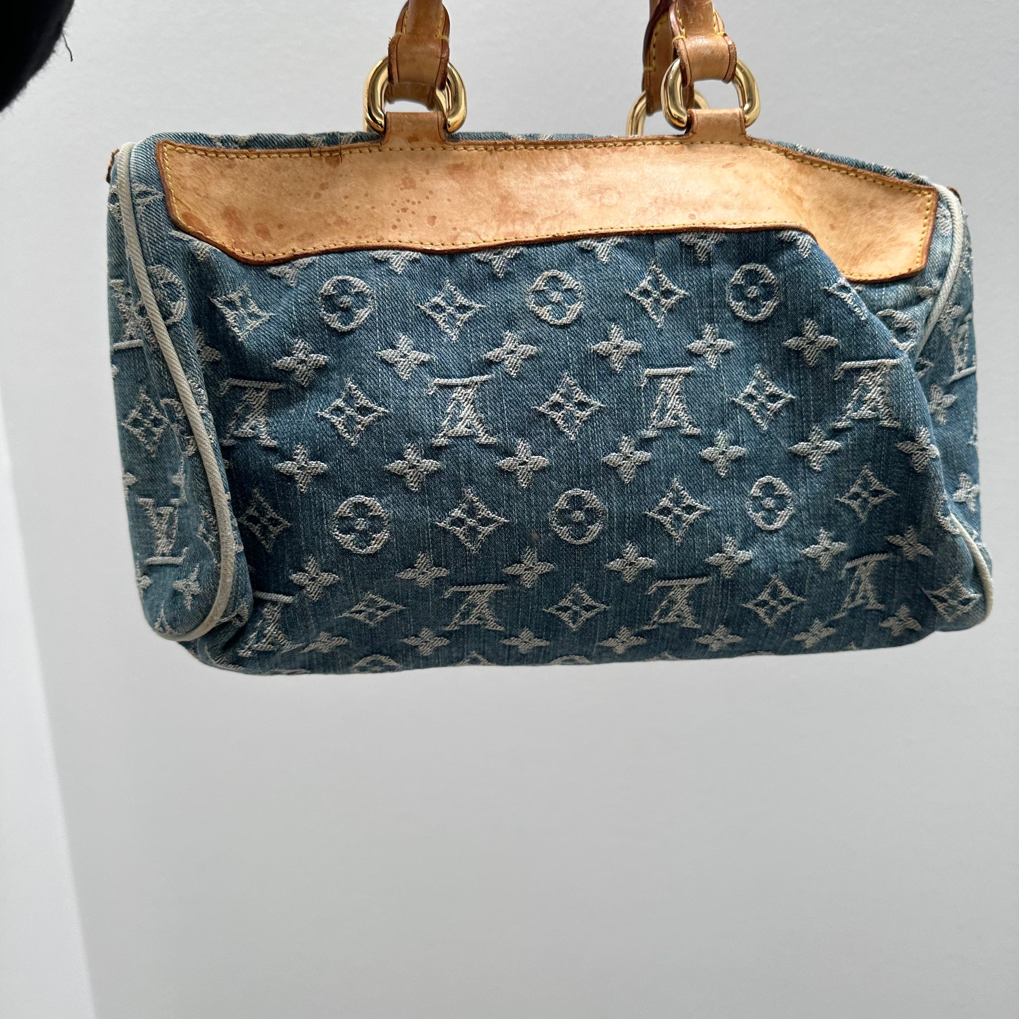 Louis Vuitton Monogram Denim Neo Speedy Blue