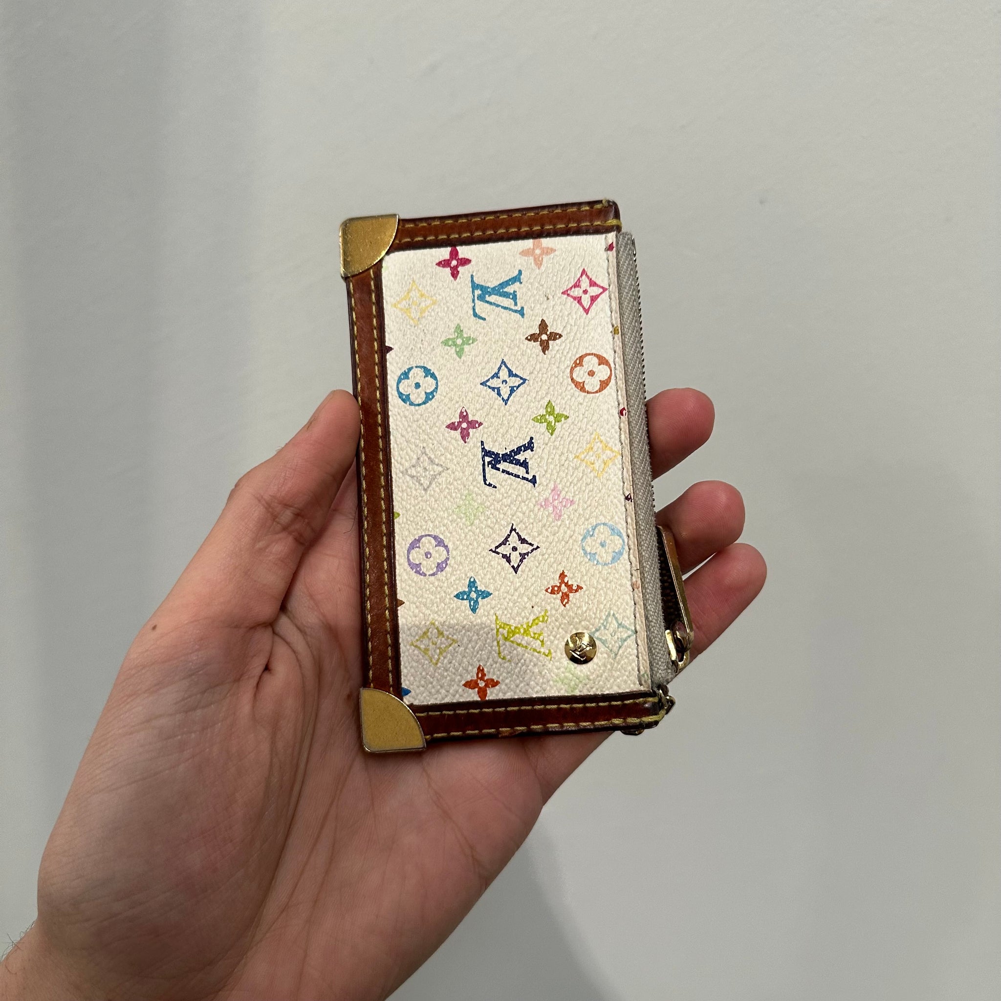 Louis Vuitton Takashi Murakami Pochette Cles Coin Purse