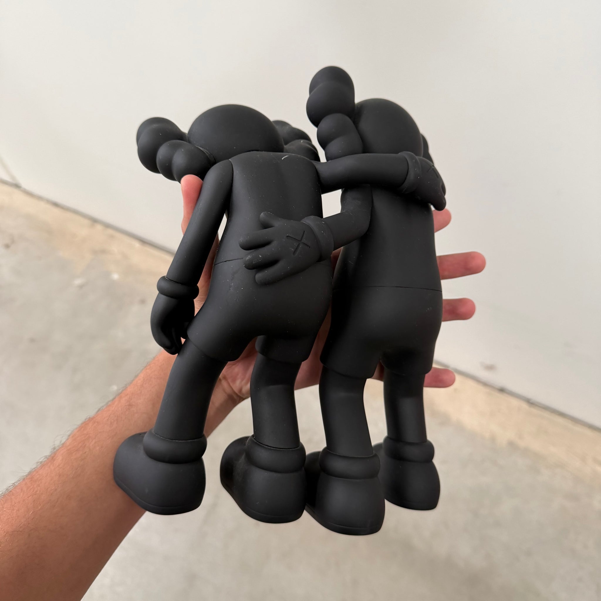Kaws Along the Way Vinyl Figure Black