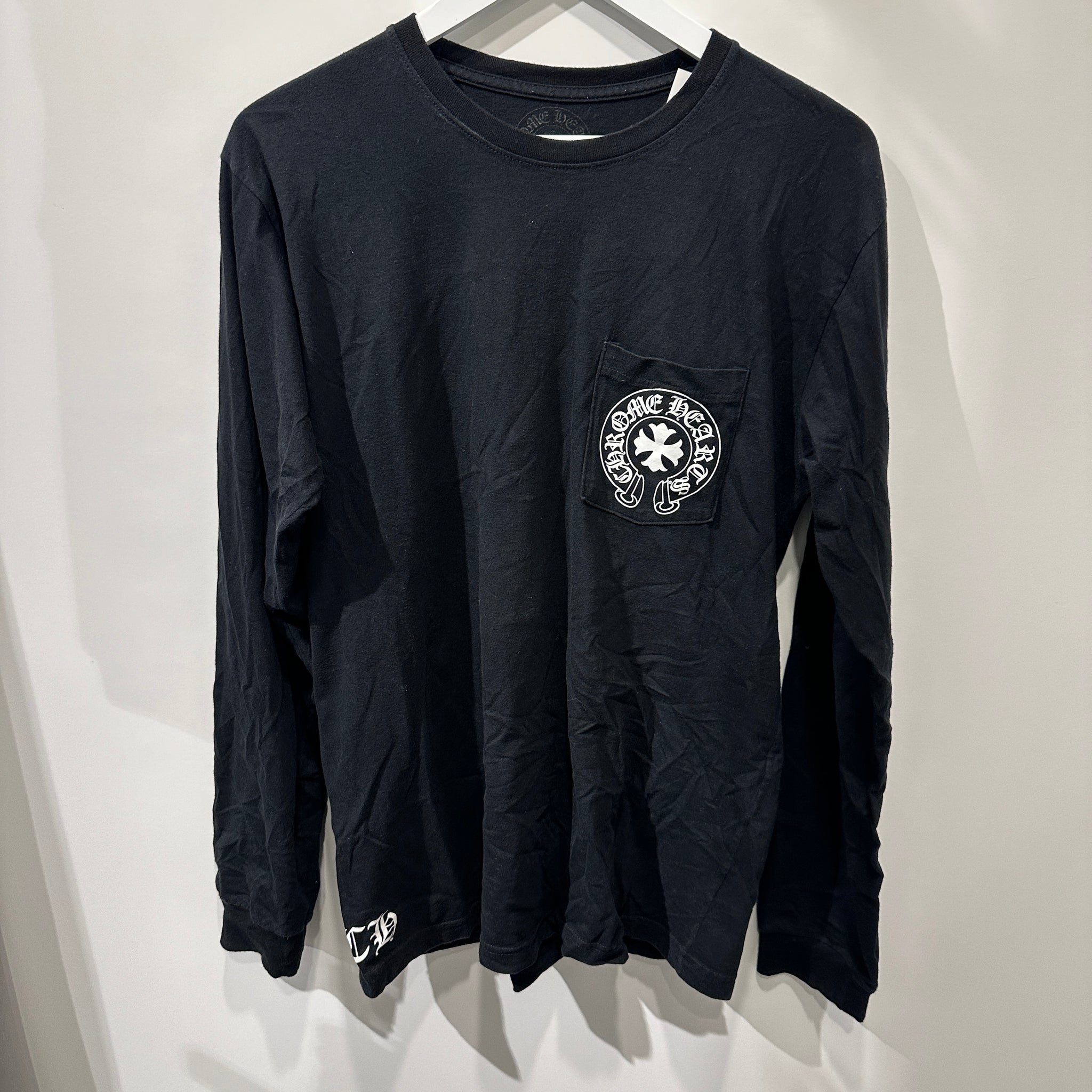 Chrome Hearts Hollywood Longsleeve T Shirt Black (Size L)