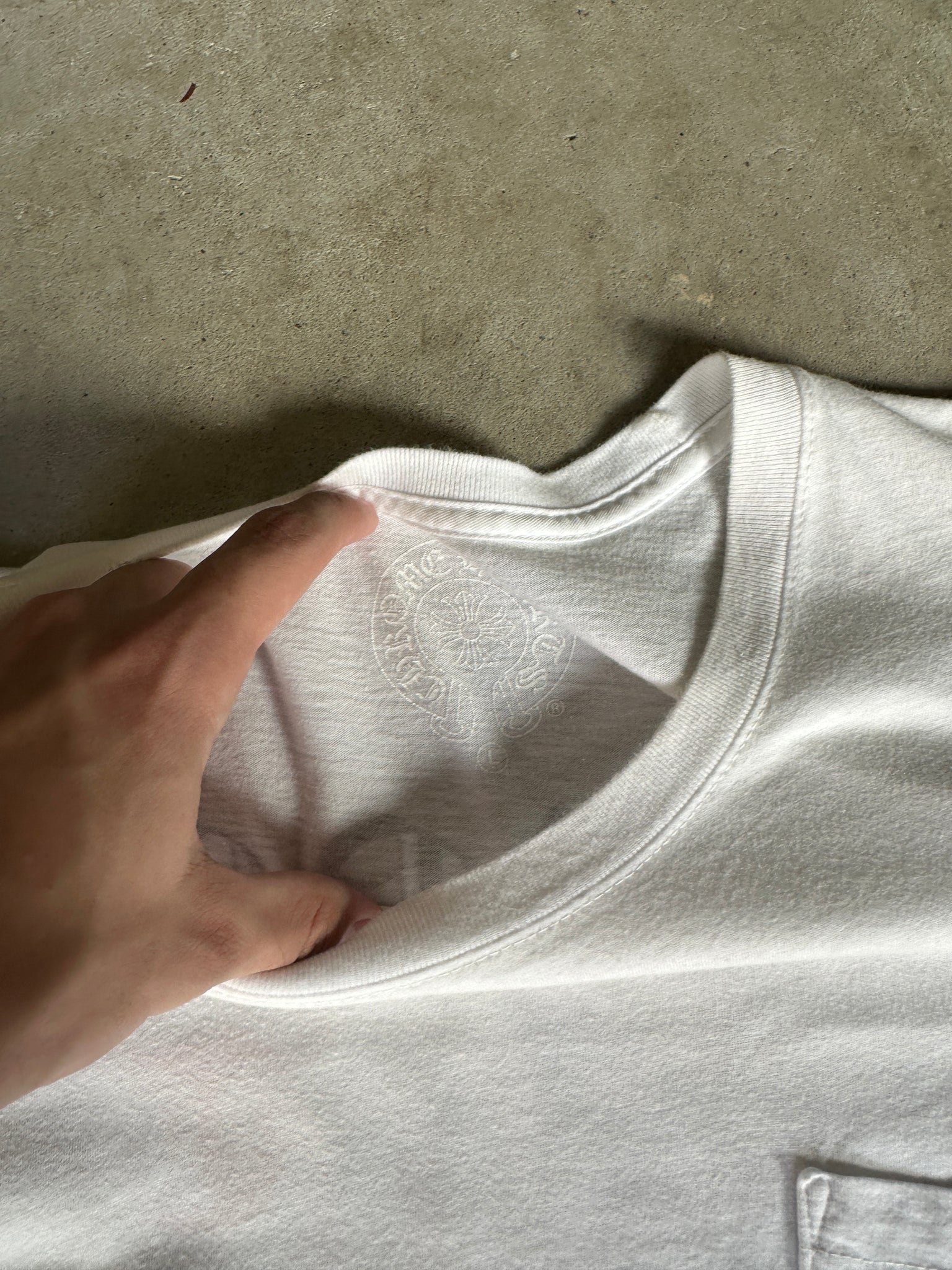 Chrome Hearts Made In Hollywood T Shirt White (Size L)