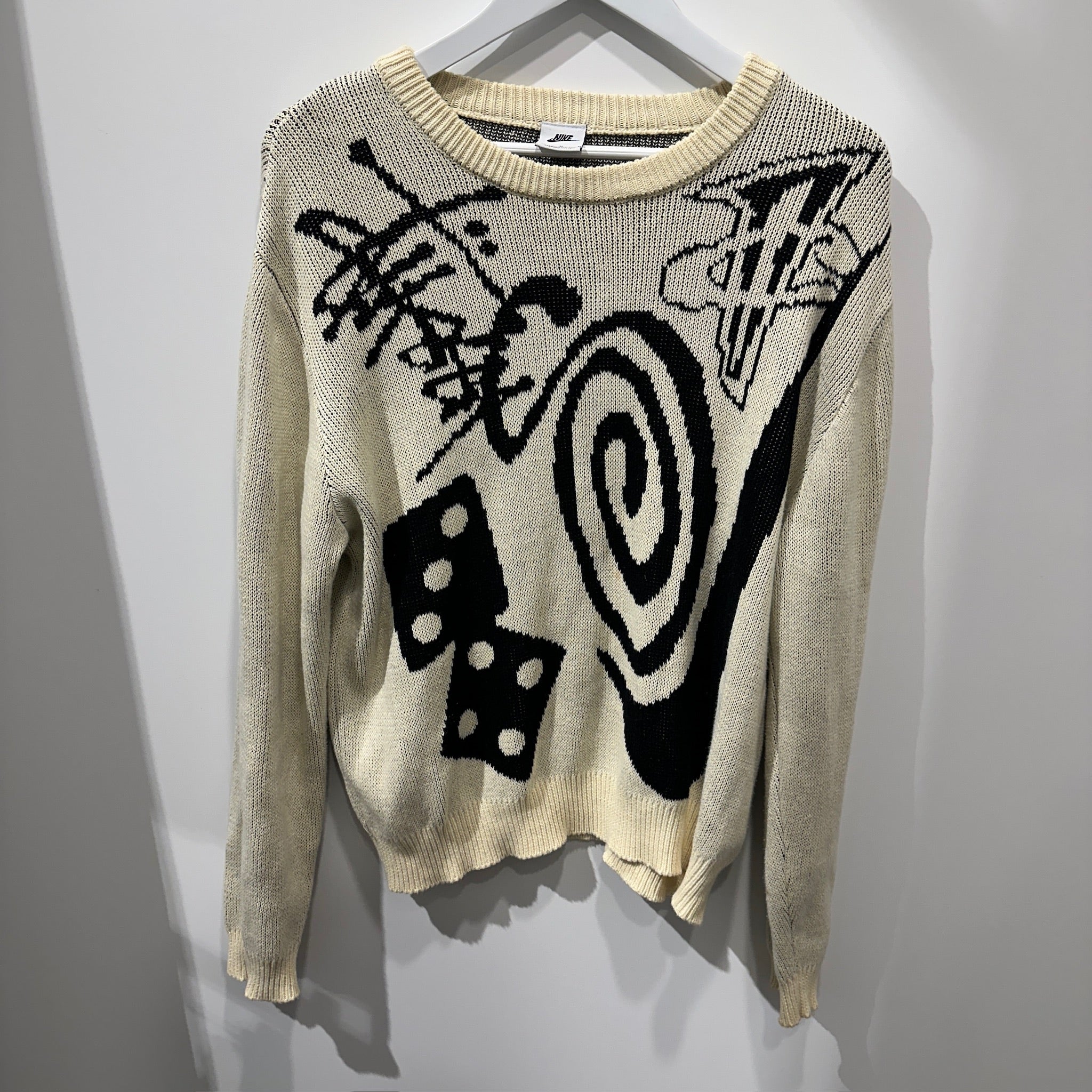 Nike x Stussy Knit Sweater Natural (Size M)