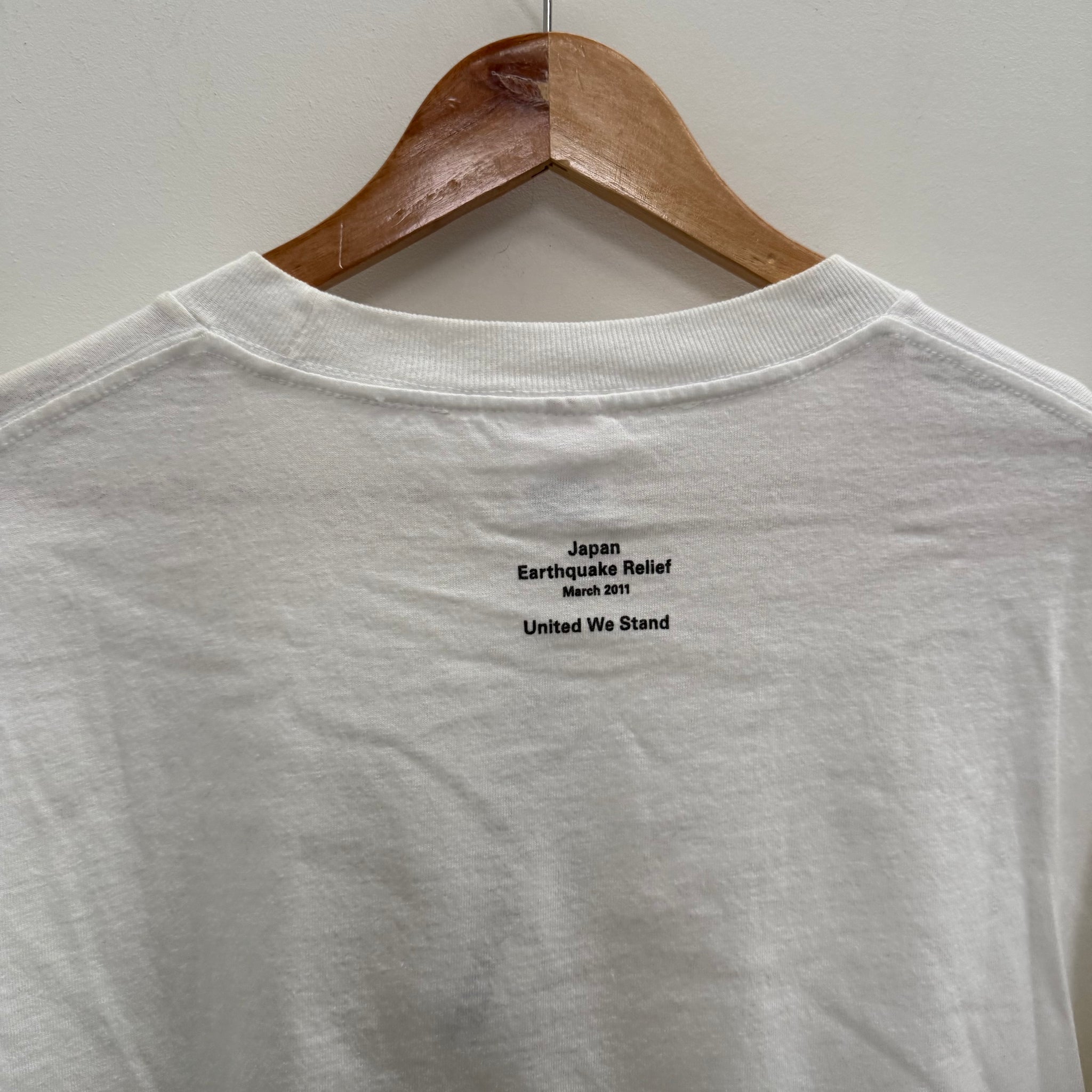 Supreme Japan Box Logo T Shirt White (Size L)