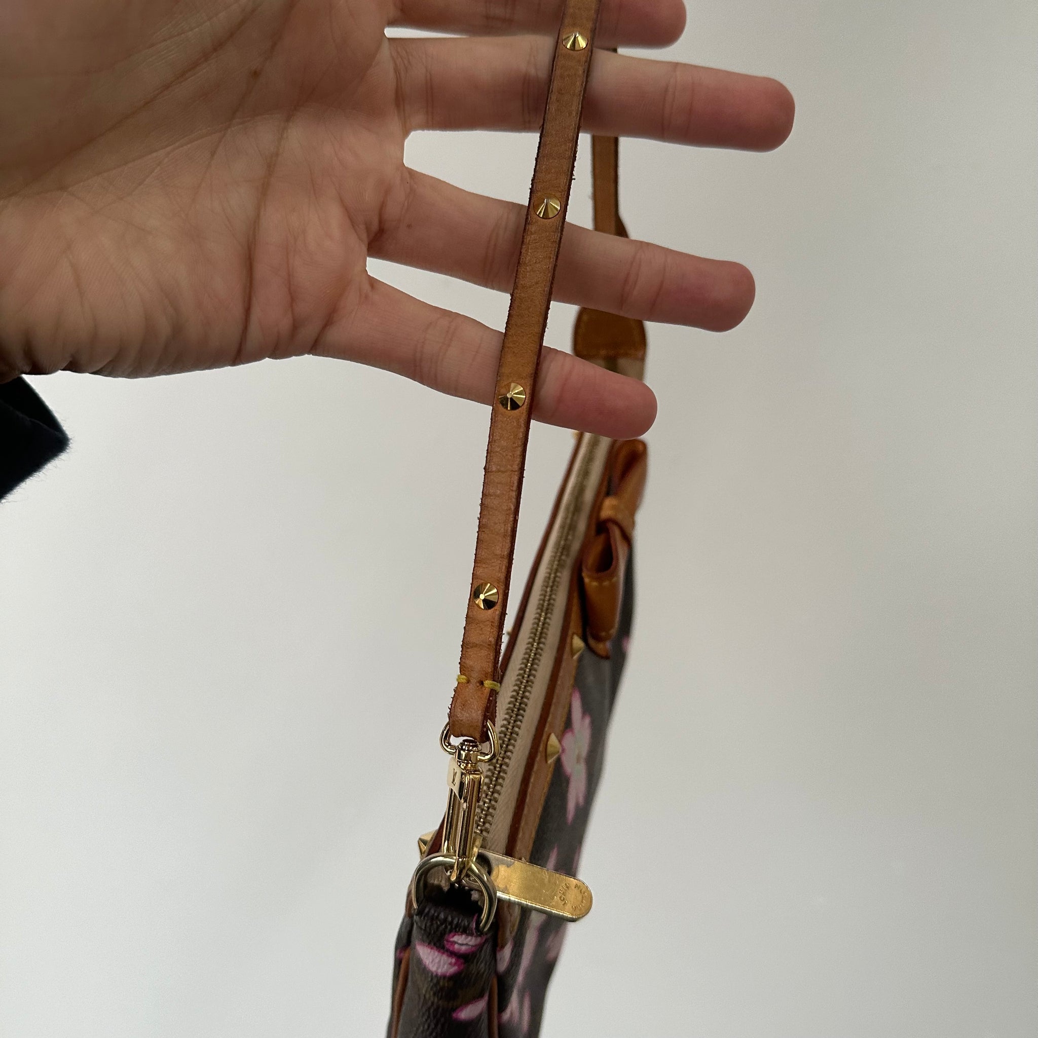 Louis Vuitton Takashi Murakami Cherry Blossom Pochette Accessories Bag