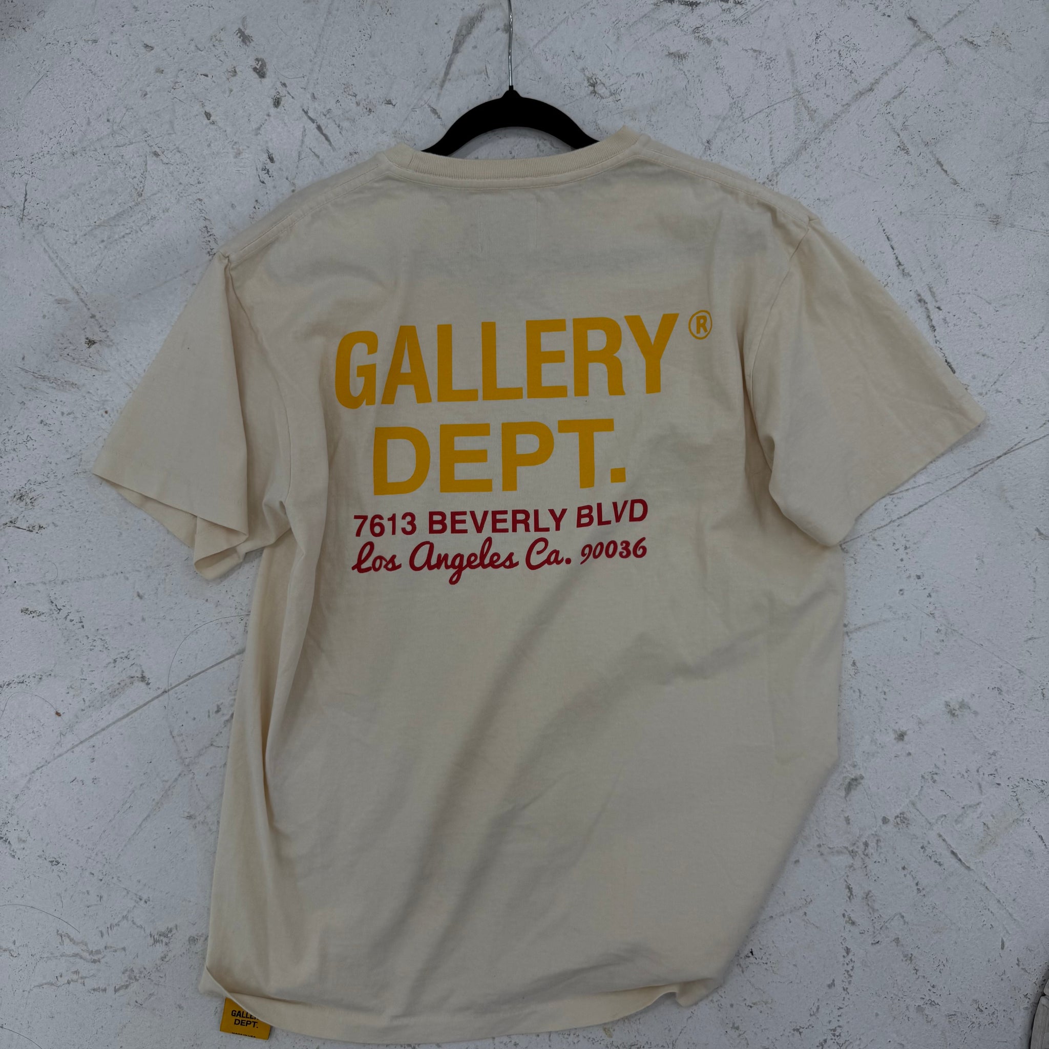 Gallery Dept Car Show Cream Tee SS22 Size M
